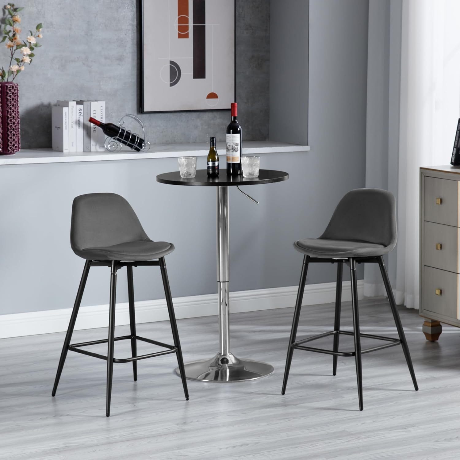 Klihome Barhocker (2 St), hoher Hocker günstig online kaufen