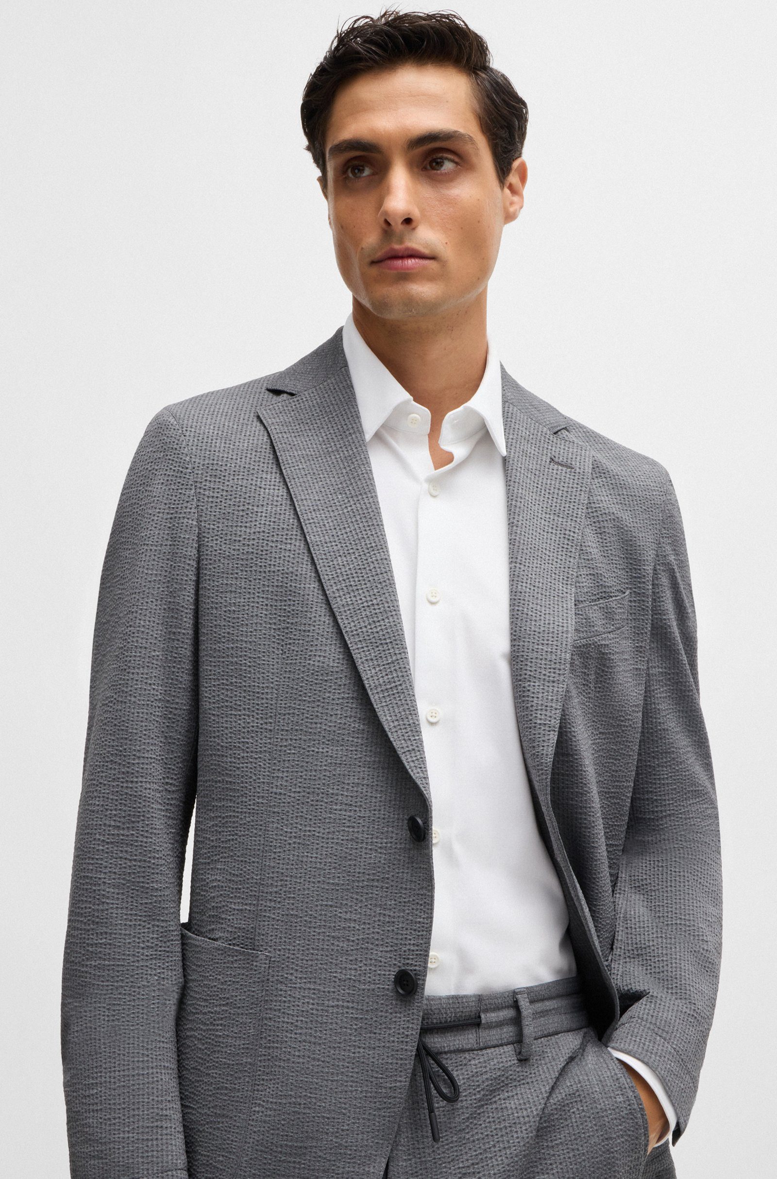 BOSS Langarmhemd P-Hank-Kent (1-tlg) günstig online kaufen