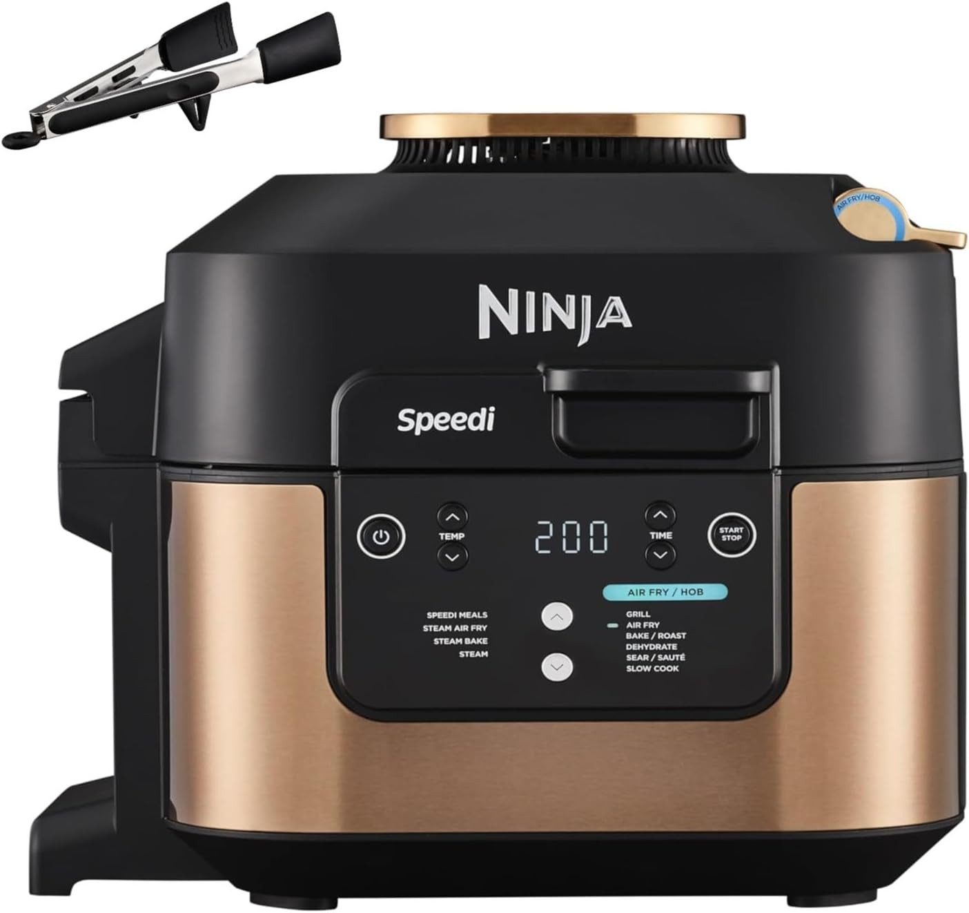 NINJA Multikocher Speedi Multikocher, 5,7L Airfryer Heißluftfritteuse ON400EUCP