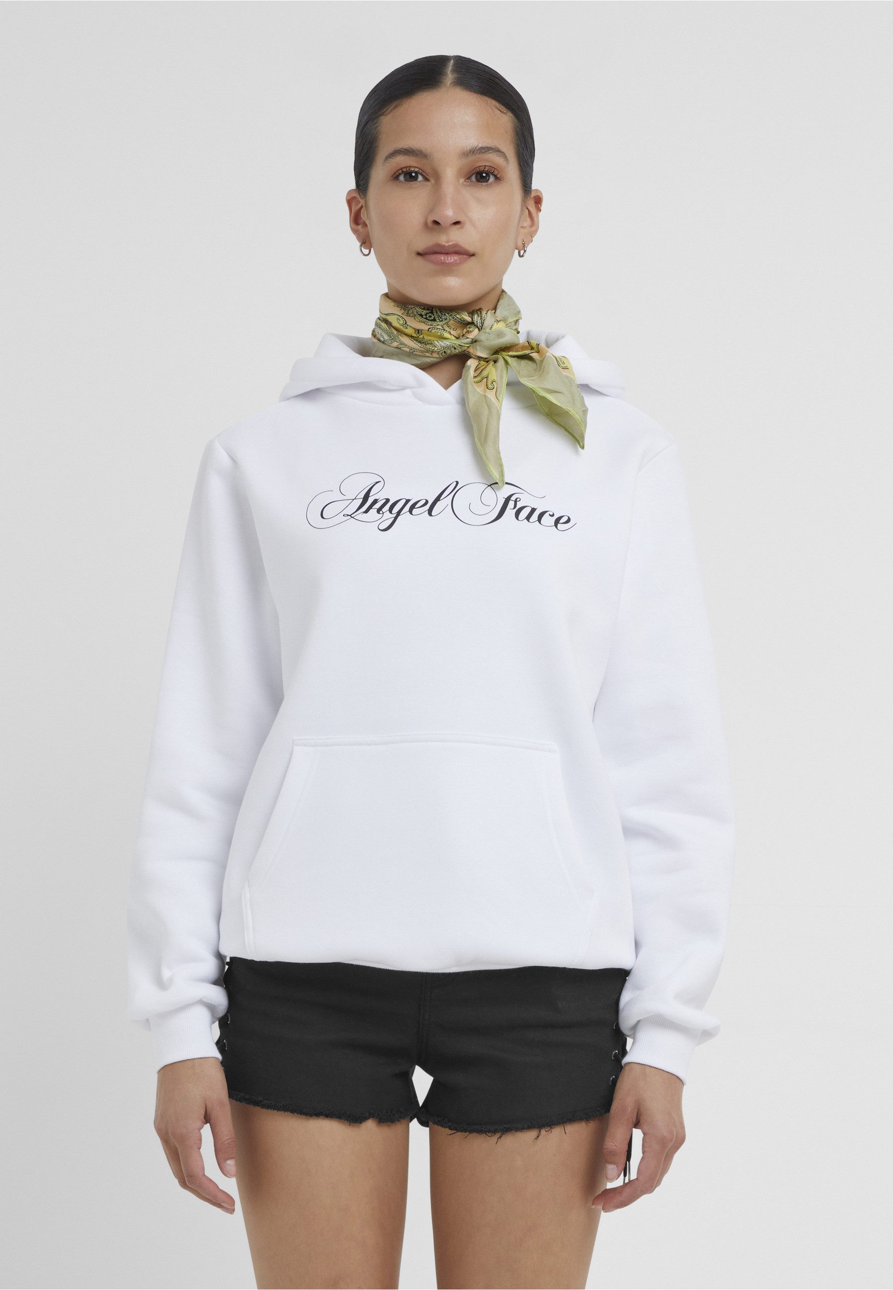 Miss Tee Kapuzenpullover Miss Tee Angel Face Ladies Fluffy Hoody (1-tlg)