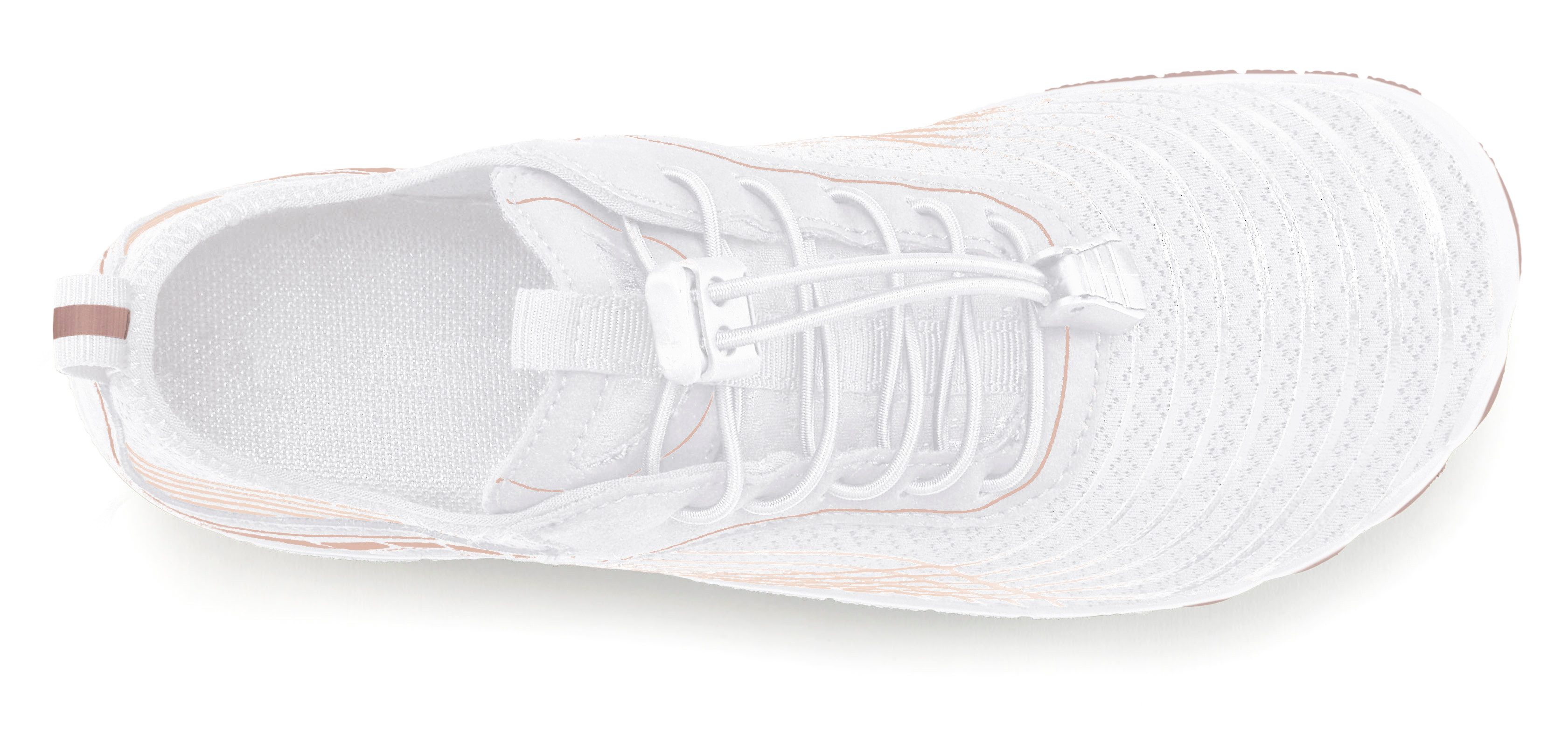 Vivance Slip-On-Sneaker, Sneaker mit flexibler Sohle, Freizeitschuh, Halbschuh VEGAN