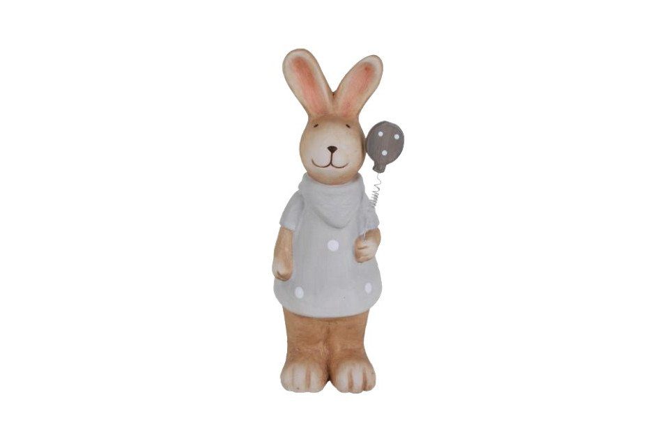 Trend Line Osterhase TrendLine Deko Hase Terracotta 25,5 cm braun grau