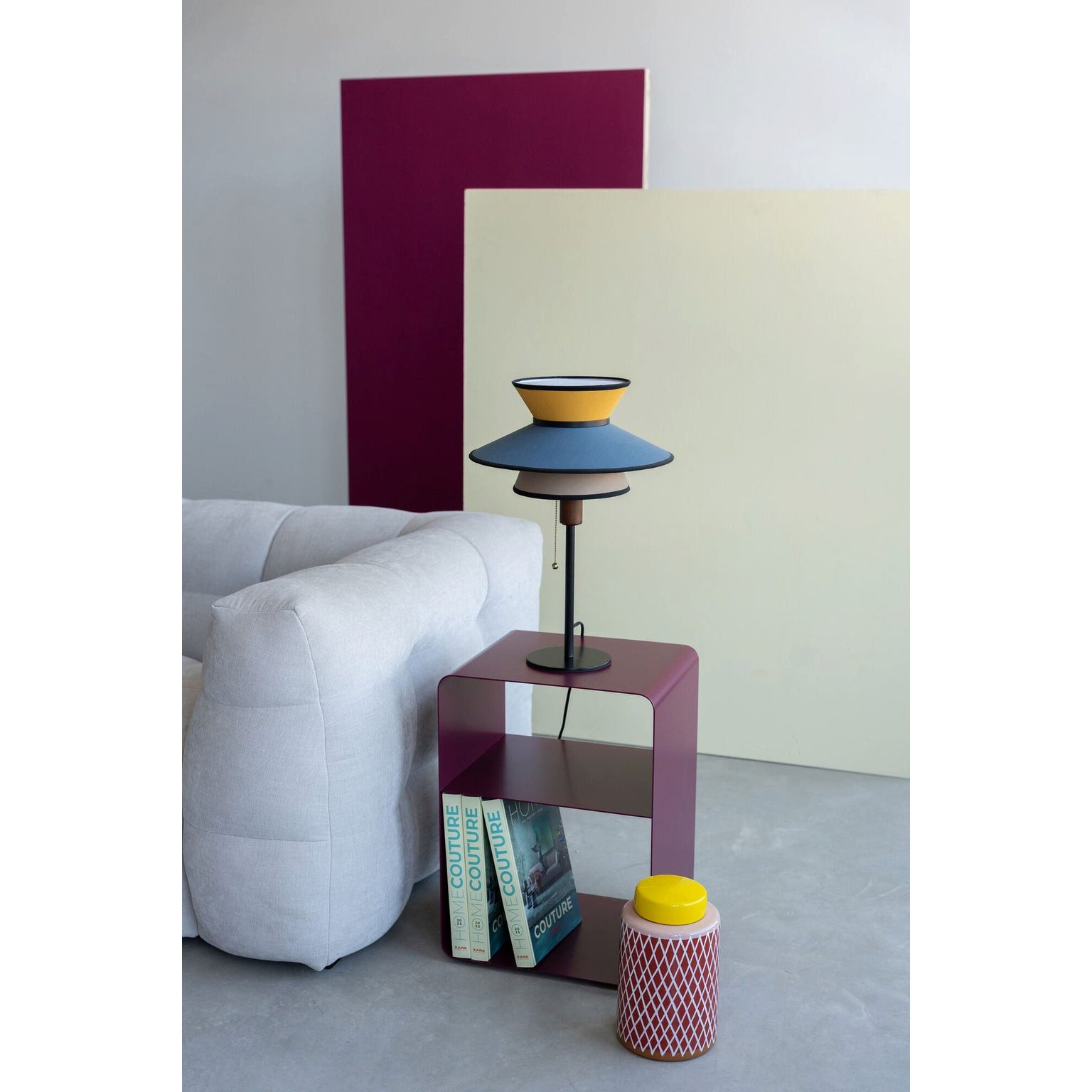 Kare Design Beistelltisch Lounge S, integriertes Ablagefach