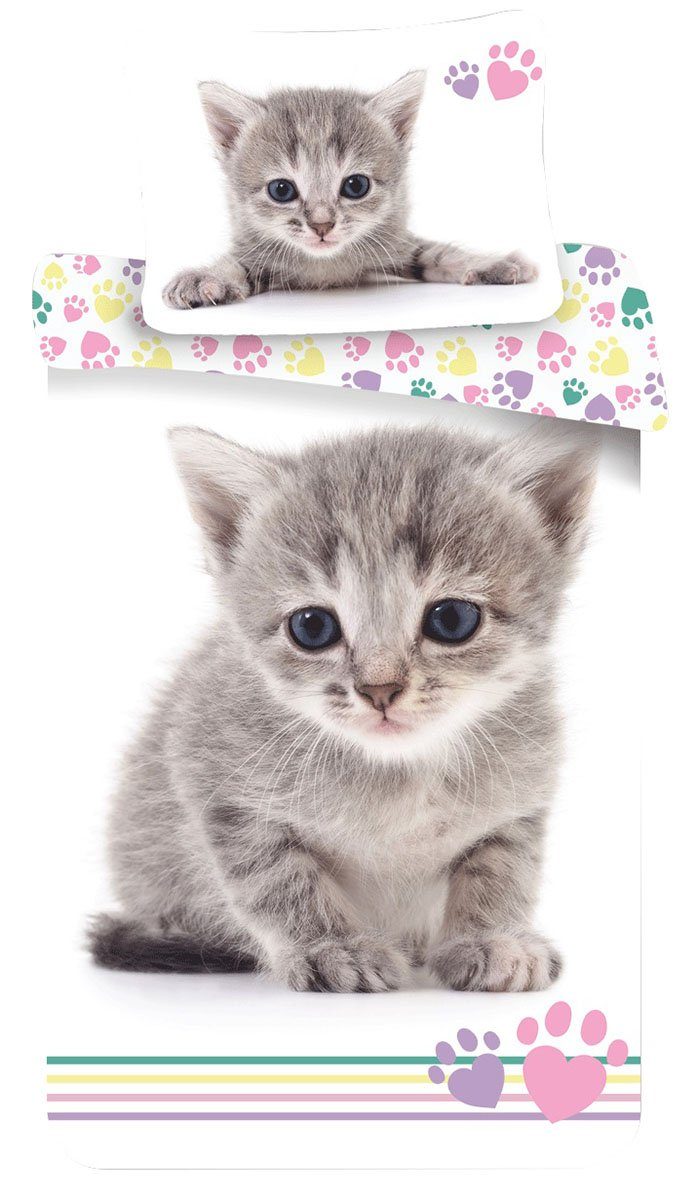 Kinderbettwäsche Kitten