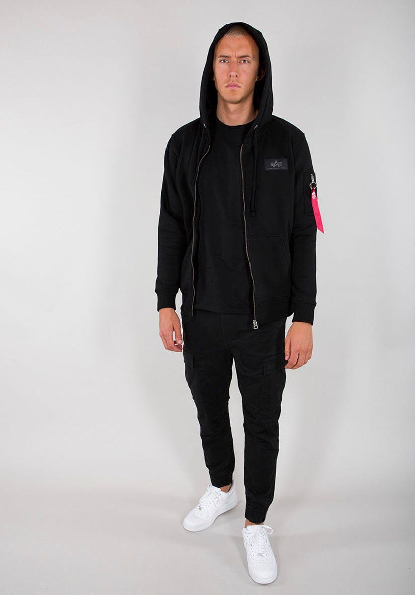 Alpha Industries Kapuzensweatjacke Back Print Zip Hoody