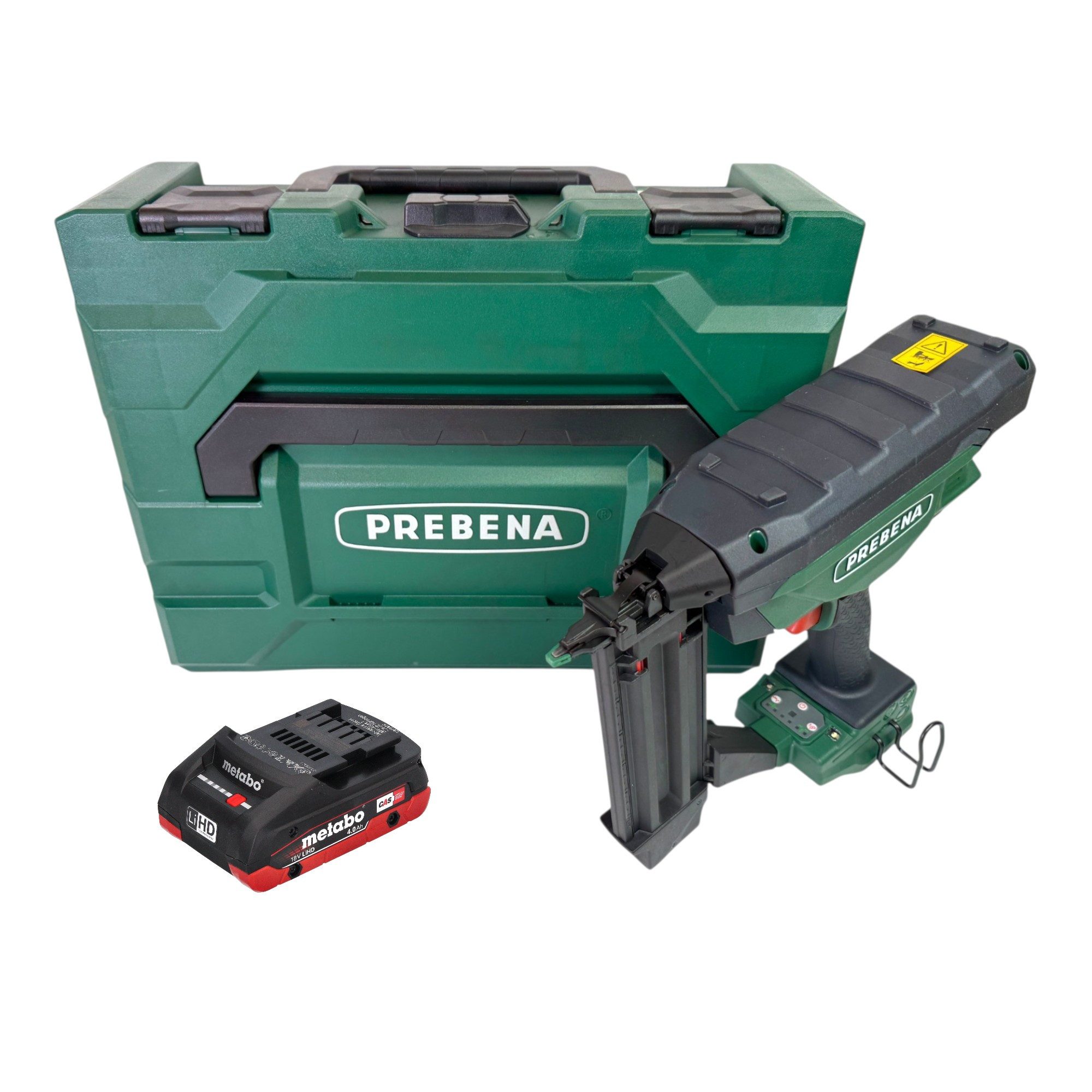Prebena Stauchkopfnagler PKT-3-J55 18 V 16 - 55 mm + 1x LiHD Akku 4,0 Ah - ohne Ladegerät