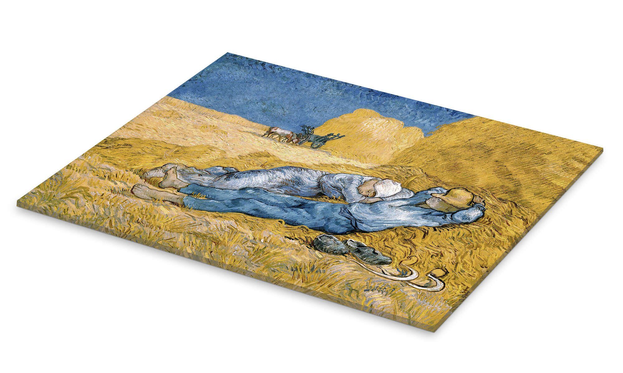 Posterlounge Wandbild Mittagsrast, Vincent van Gogh, günstig online kaufen