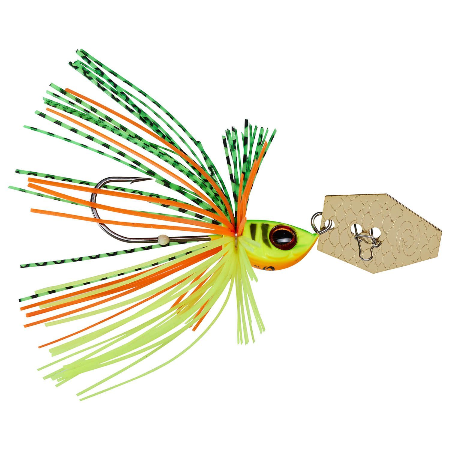 Illex Kunstköder Illex Crazy Crusher Jr. Chatter bait 7g, (1-St) Fire Tiger