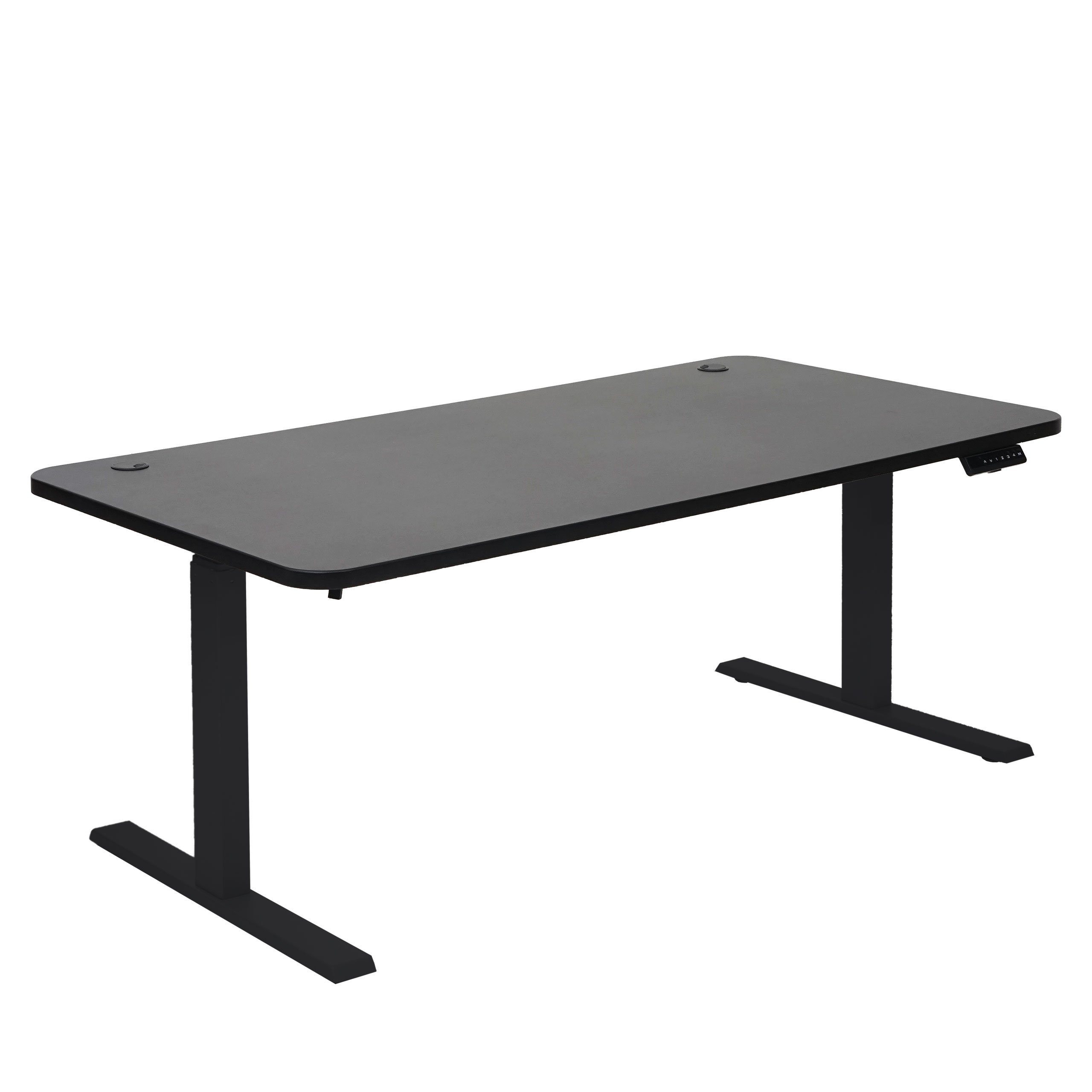 MCW Schreibtisch MCW-D40-53, höhenverstellbar, variable Gestellbreite, 2 Motoren, Memory-Funktion
