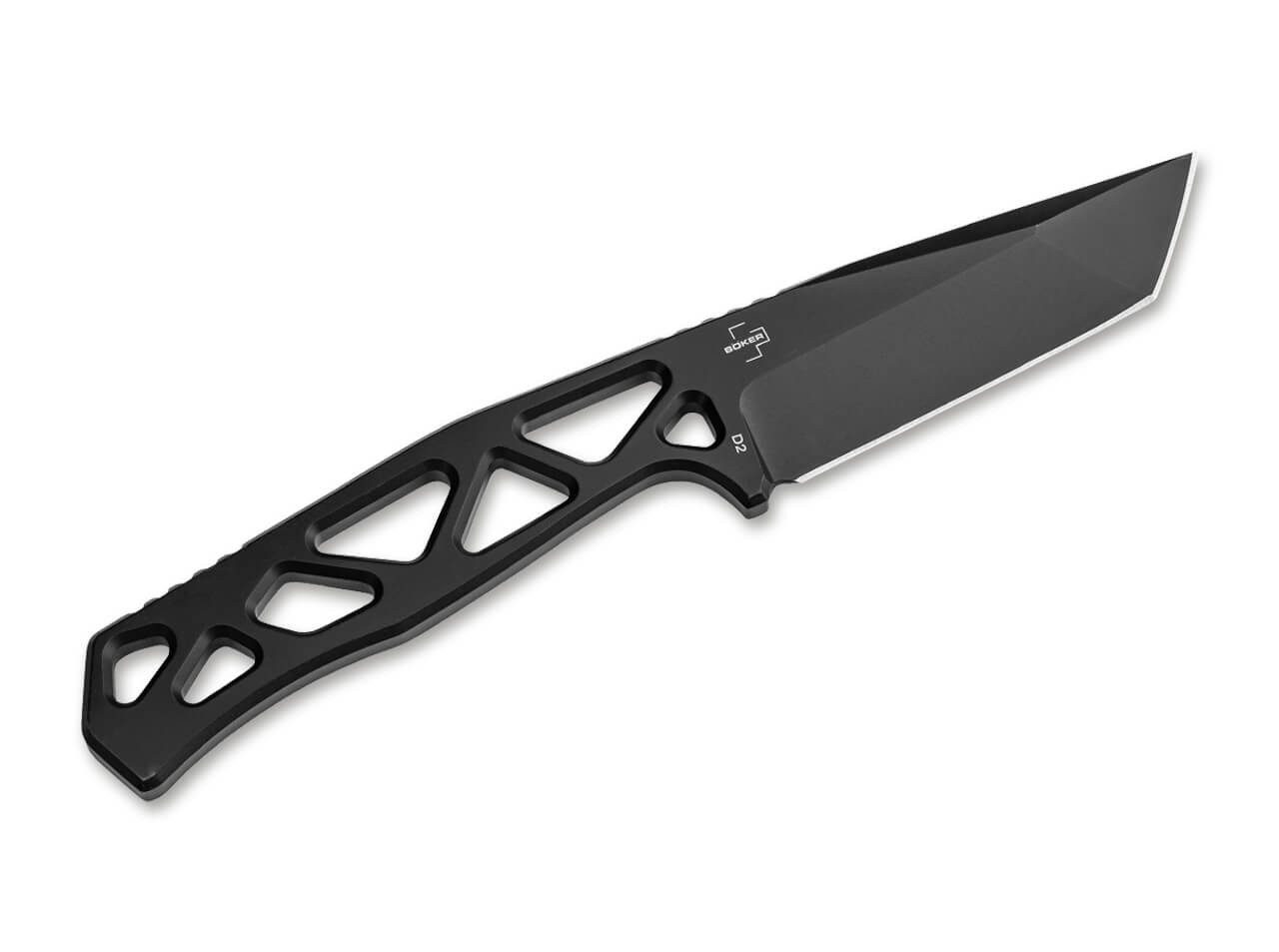 Heckler & Koch Universalmesser Heckler & Koch FX01 feststehendes Messer, Kydexscheide, (1 St), Scheide inklusive, D2 Werkzeugstahl