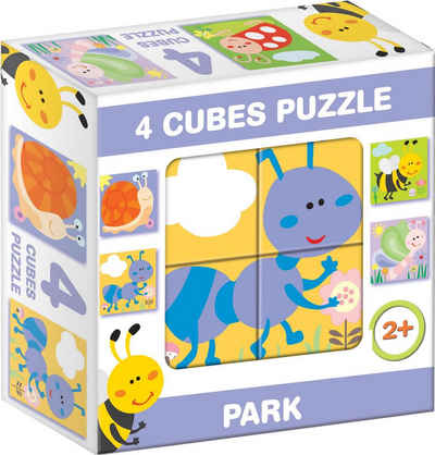 Dohany Пазли із кубиків Bilderwürfel 4-tlg. Insekten Kinderpuzzle, Пазлиteile