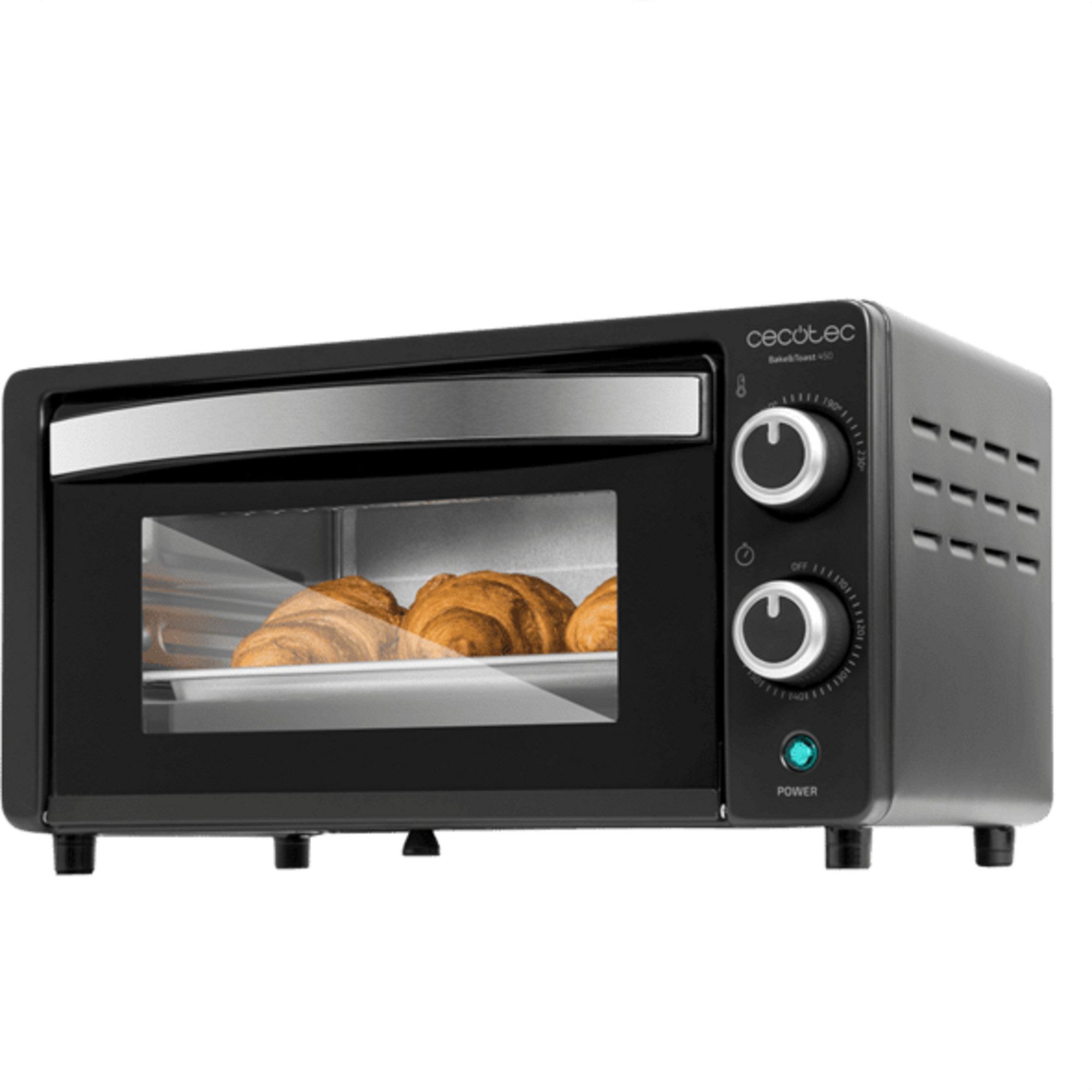 Cecotec Minibackofen Cecotec Tischbackofen Bake&Toast 1090