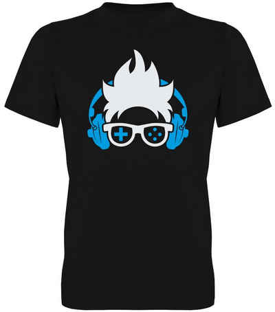 G-graphics T-Shirt »Gamer-Head« Herren T-Shirt, mit trendigem Frontprint, Aufdruck auf der Vorderseite, Spruch/Sprüche/Print/Motiv, für jung & alt