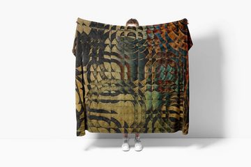 Sinus Art Handtücher Handtuch Strandhandtuch Saunatuch Kuscheldecke mit Fotomotiv Muster Dunkel Kunstvoll Einz, Baumwolle-Polyester-Mix (1-St), Handtuch