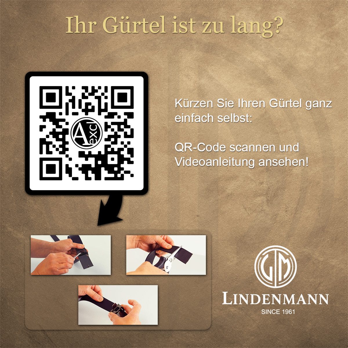 LINDENMANN Koppelgürtel