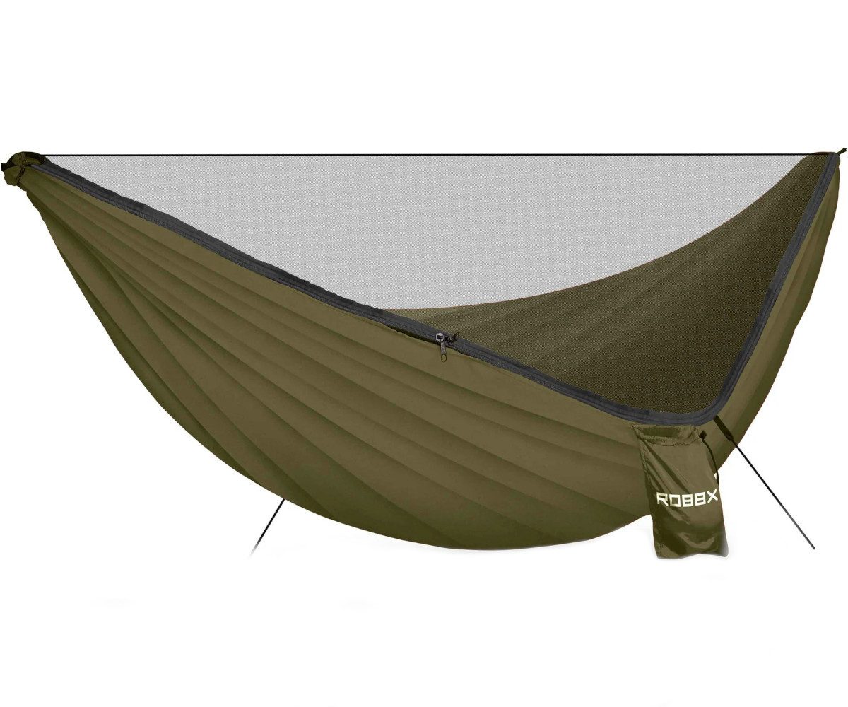 Hängematte ROBBX® Hängematte mit Moskitonetz