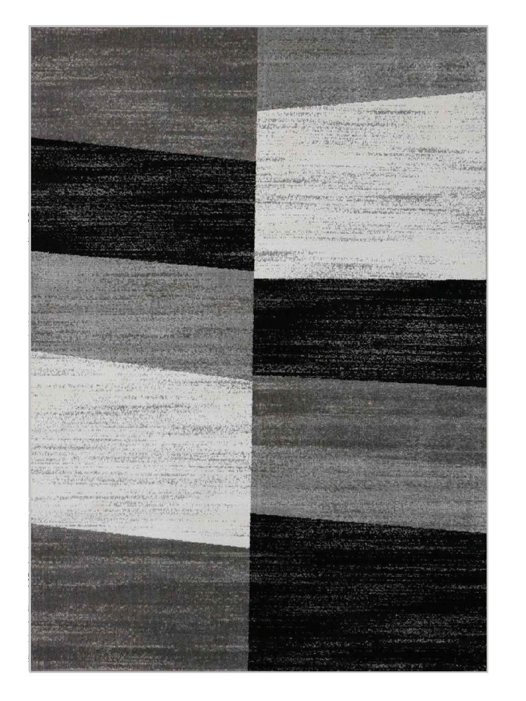 Vimoda Teppich Geometrisches Muster Meliert, Kariert, günstig online kaufen