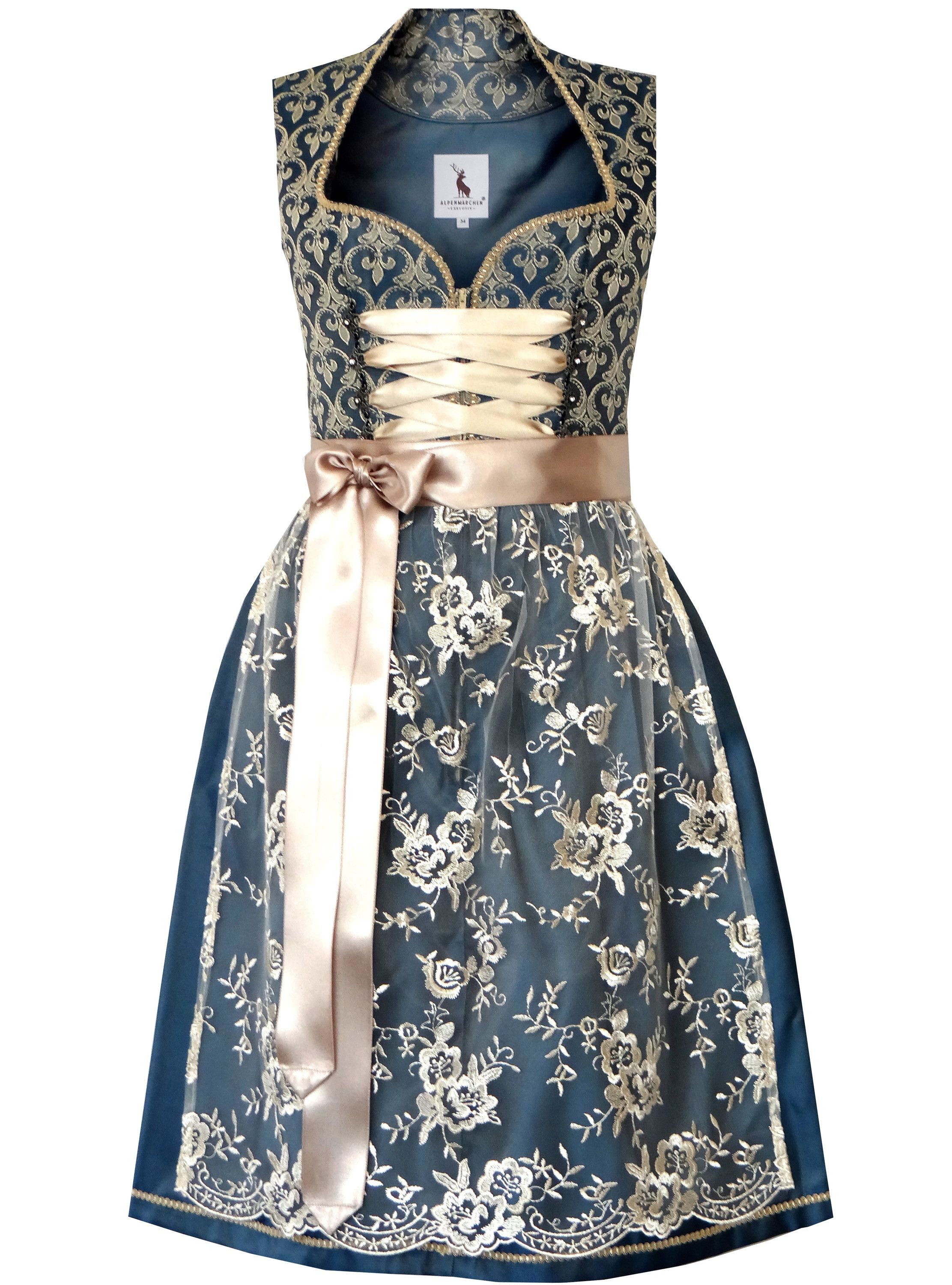 Alpenmärchen Dirndl Midi Dirndl Belle - ALM660