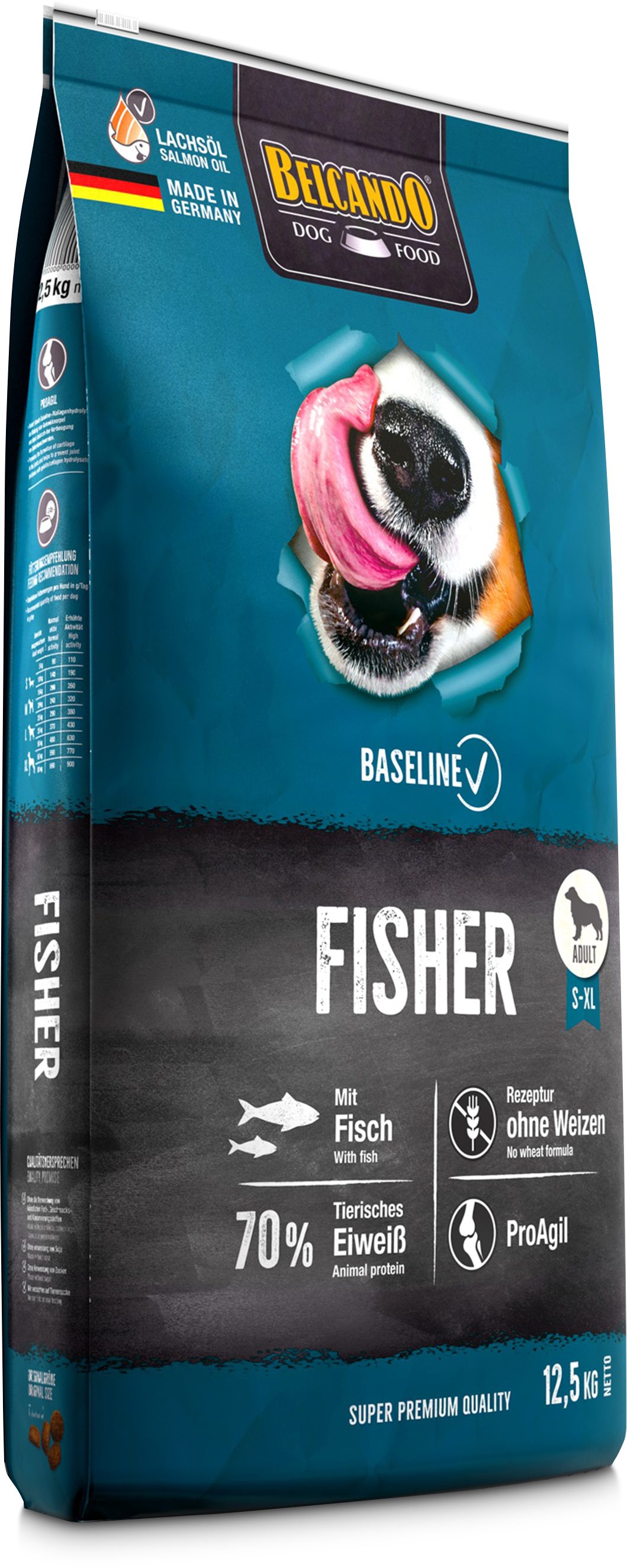Belcando Baseline Fisher, 12500g, Made in Germany