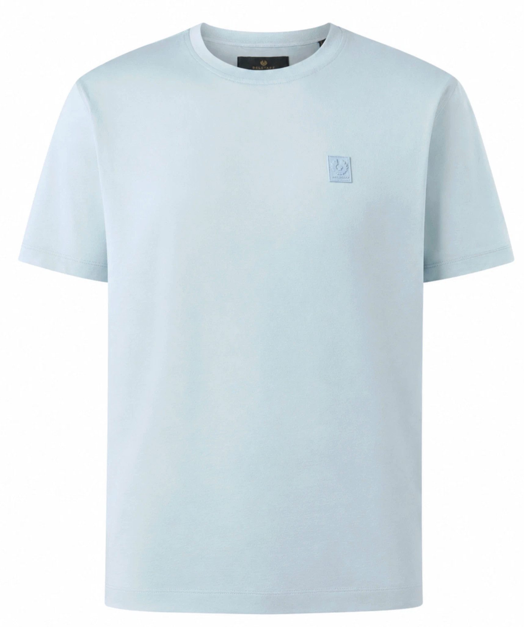 Belstaff T-Shirt London Steel Mercerised Cotton Retro Silikon-Phoenix-Logo Farblich abgestimmtes Silikon-Phoenix-Logo