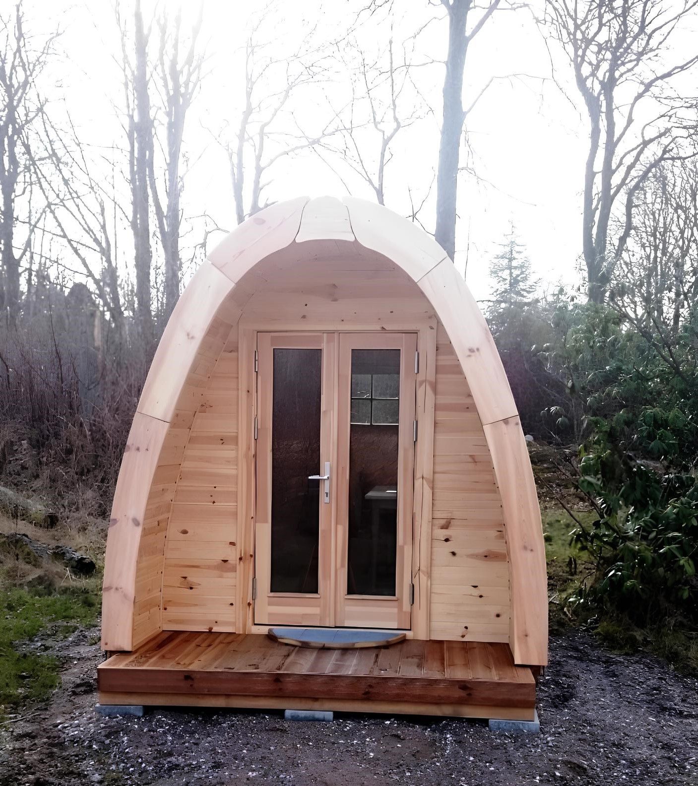 Xlmoebel Gartenhaus Ferienhaus aus Pinienholz für Camping und Wochenendausflüge., (Camping Haus LCP302401), Hergestellt in Europa