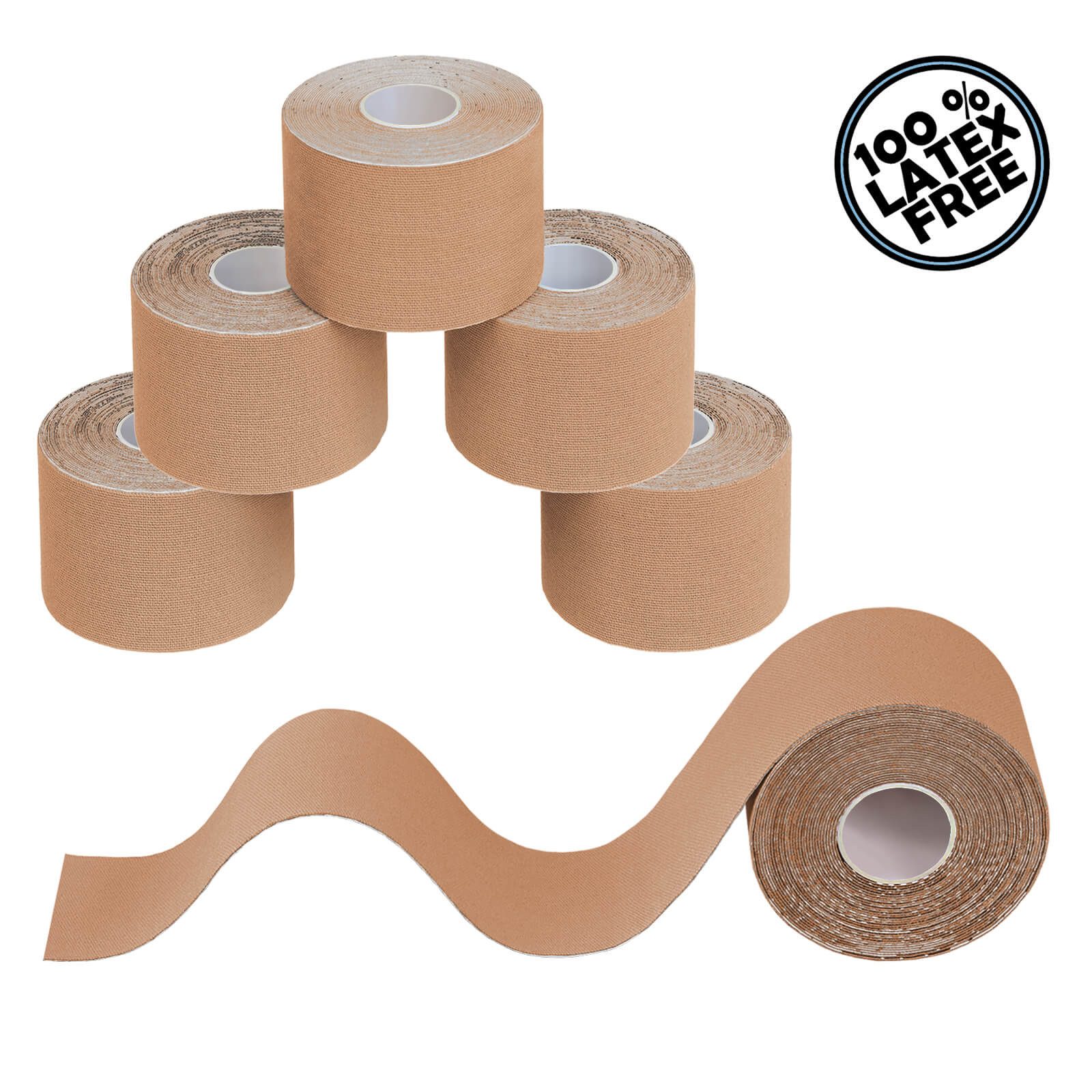 BB Sport Kinesiologie-Tape BB Sport 6 x Kinesiologie Tape 5 cm x 5 m in verschiedenen Farben