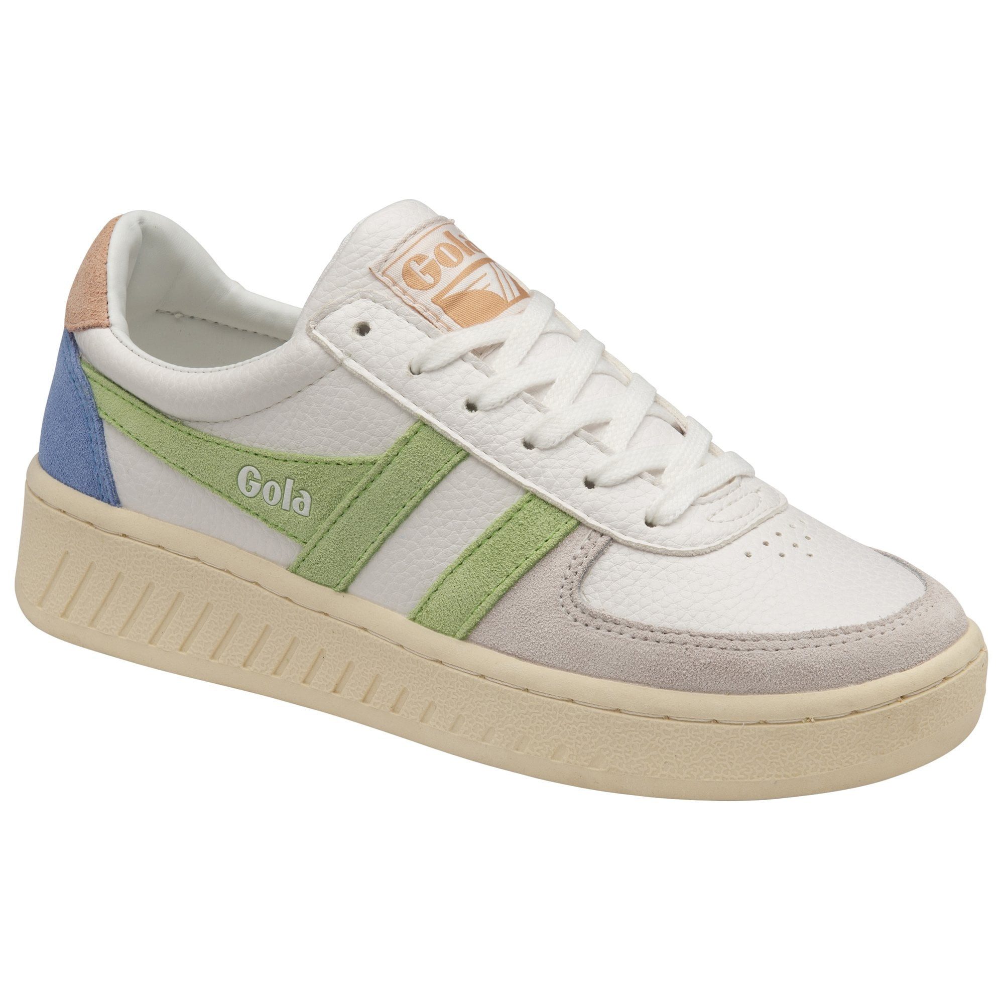 Gola Grandslam Trident weiss/grün/pink Damen Sneaker