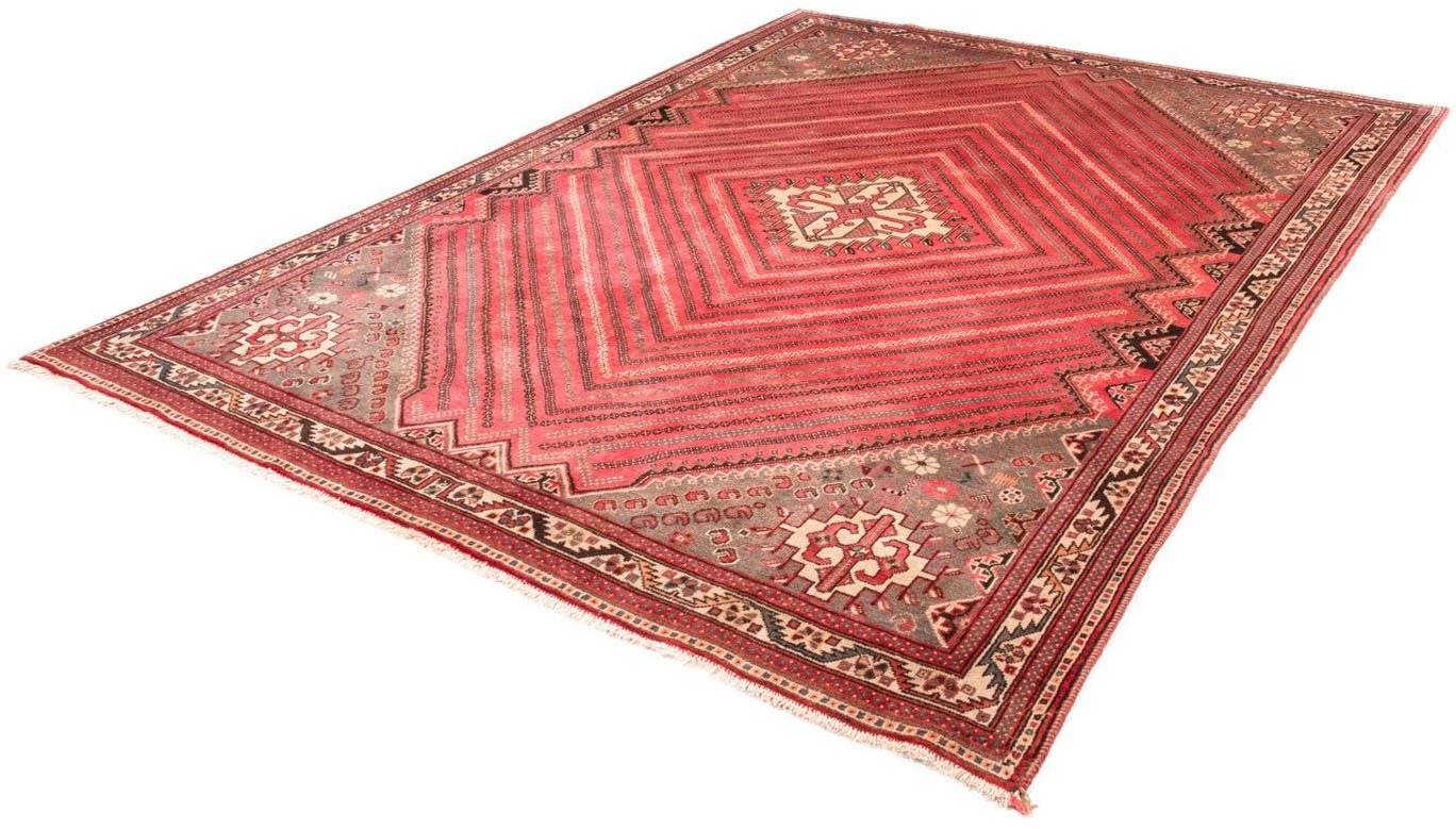Wollteppich Ghashghai Medaillon Rosso 289 x 213 cm, morgenland, rechteckig, Höhe: 10 mm, Unikat mit Zertifikat