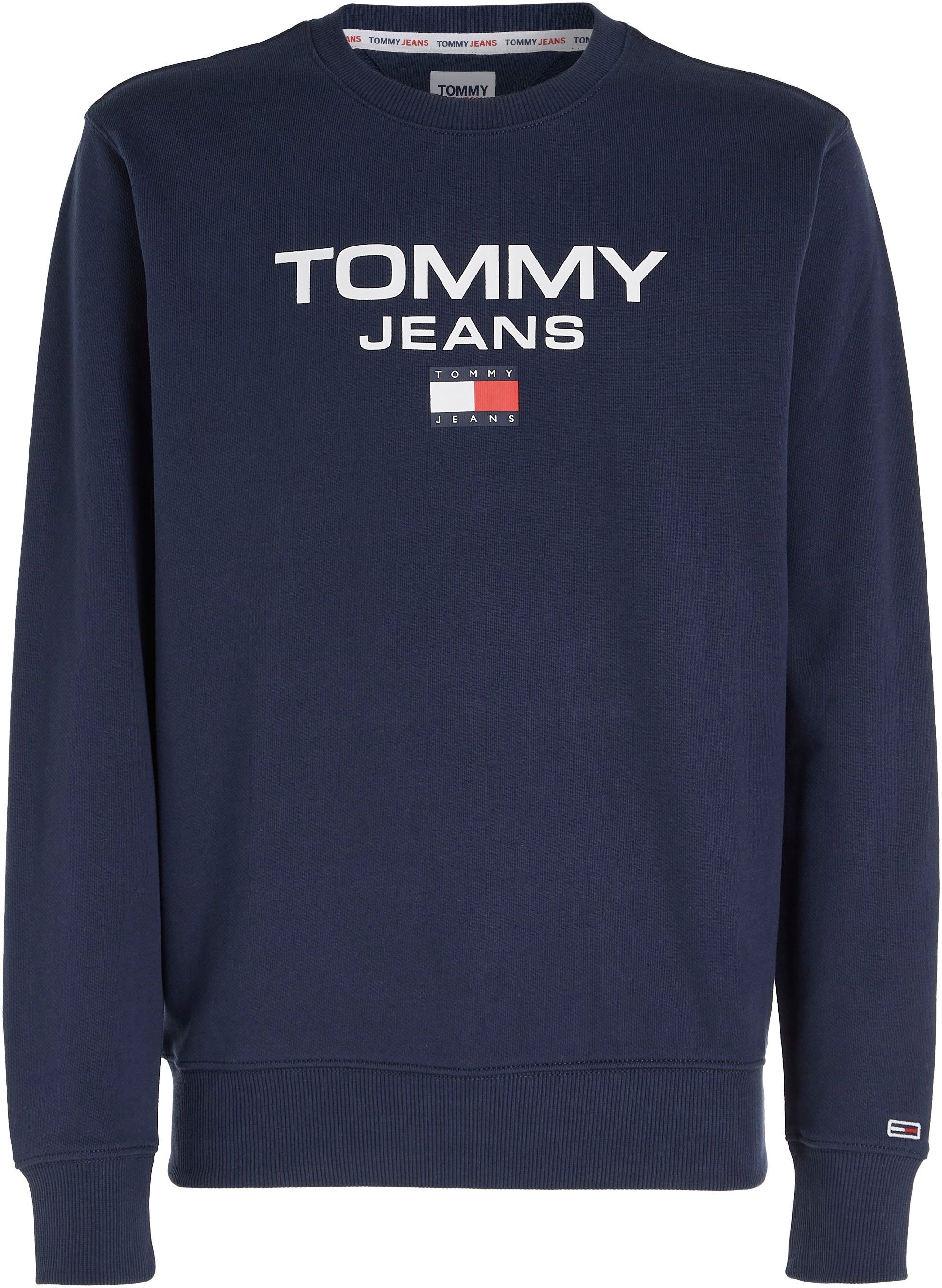Tommy Jeans mit TJM Logodruck CREW Navy ENTRY Sweatshirt REG Twilight
