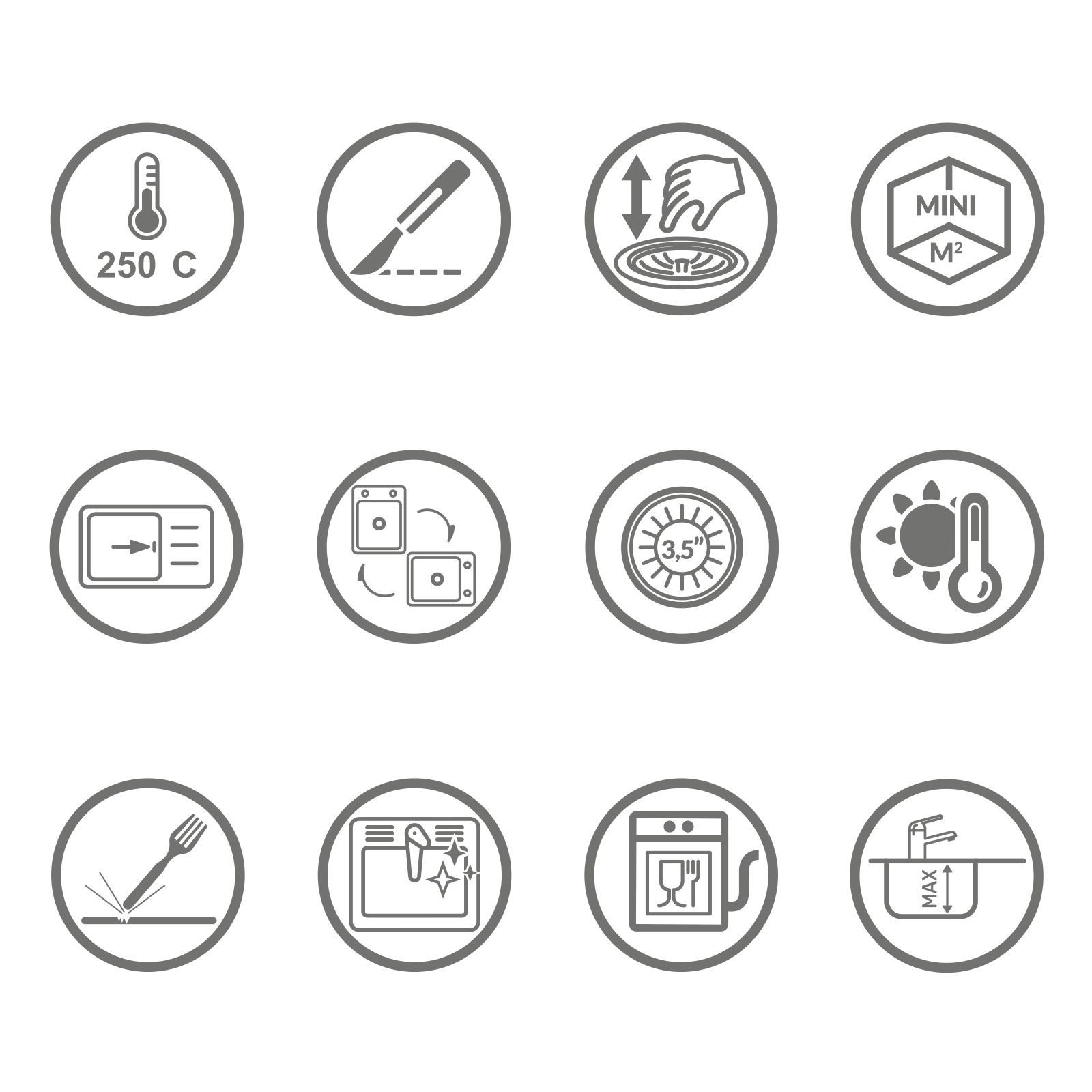 Granite sink, built-in sink CHICHI made of granite (39 × 48 cm), 1 bowl, beige kitchen sink, rectangular, matte, granite sink, rectangular sink, sink basin, kitchen equipment