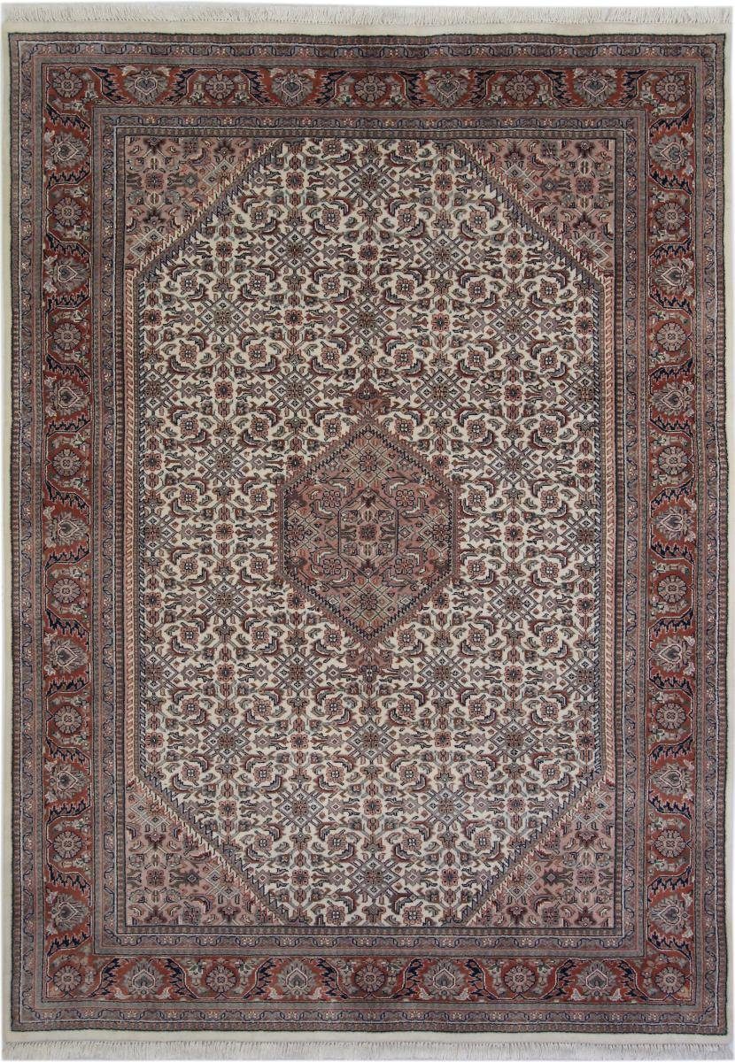 Orientteppich Indo Bidjar 174x243 Handgeknüpfter Orientteppich, Nain Trading, rechteckig, Höhe: 15 mm
