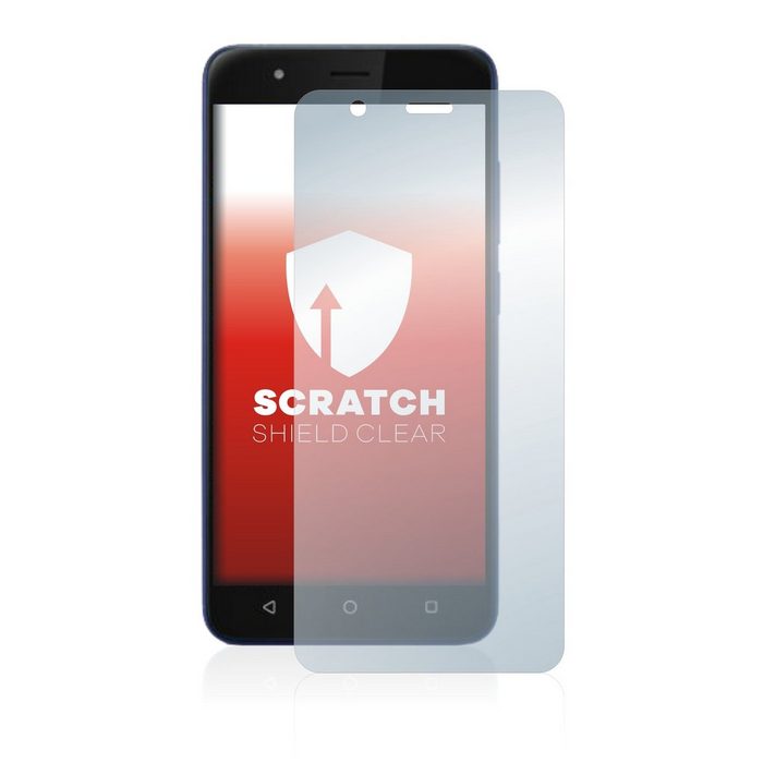 upscreen Schutzfolie für Gigaset GS270 plus Displayschutzfolie Folie klar Anti-Scratch Anti-Fingerprint