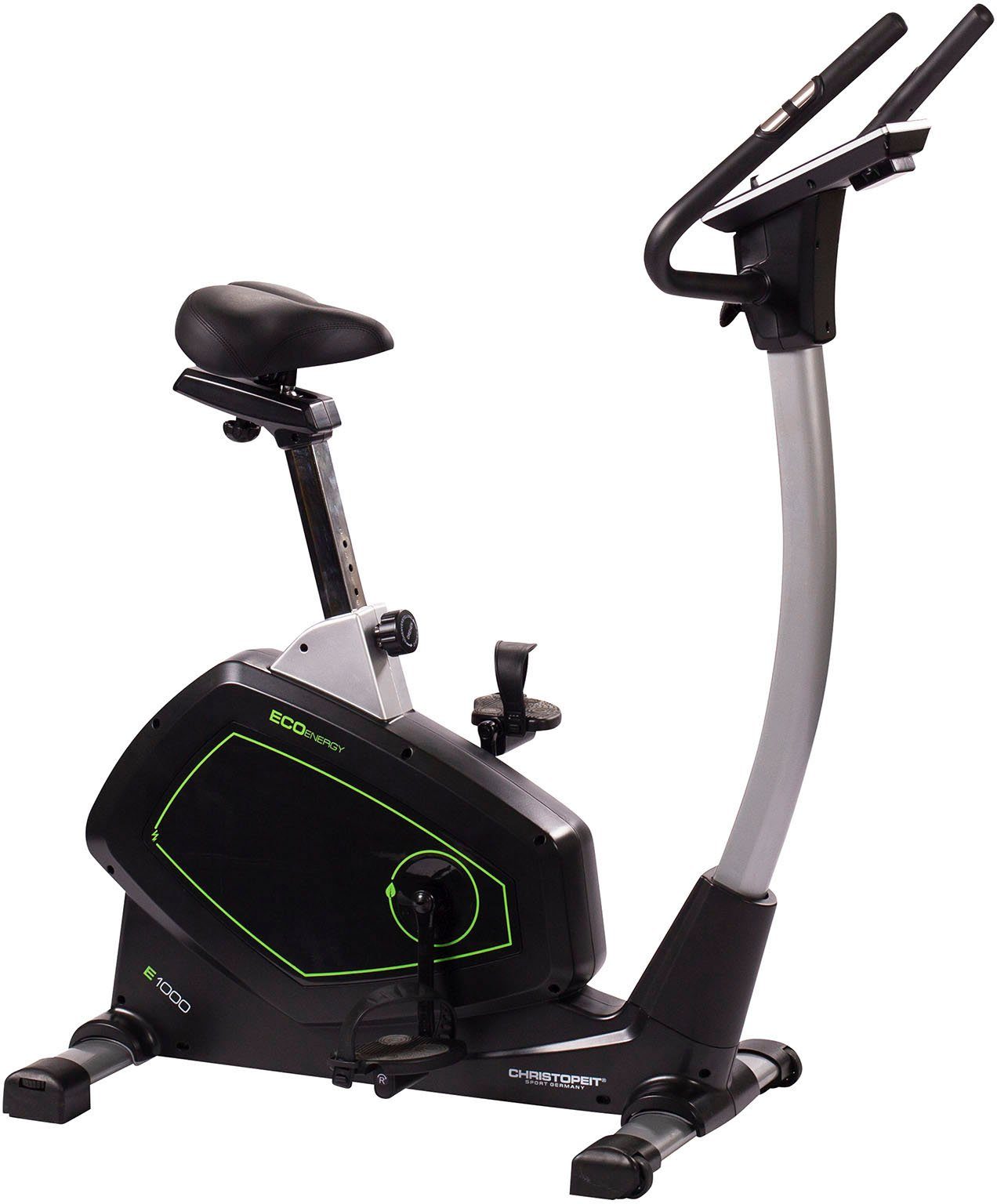 Christopeit Sport® Ergometer »Eco 1000«, Generatortechnik produziert den  benötigten Strom ohne externe Stromquelle, daher ortsunabhängig online  kaufen | OTTO