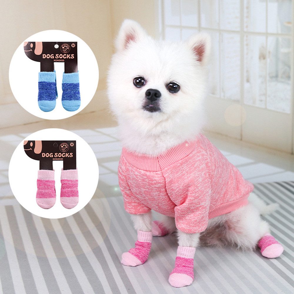 Jumpeak Schutzsocken Hunde Socken Antirutsch,Hundeschuhe Winter,Katzenartik günstig online kaufen
