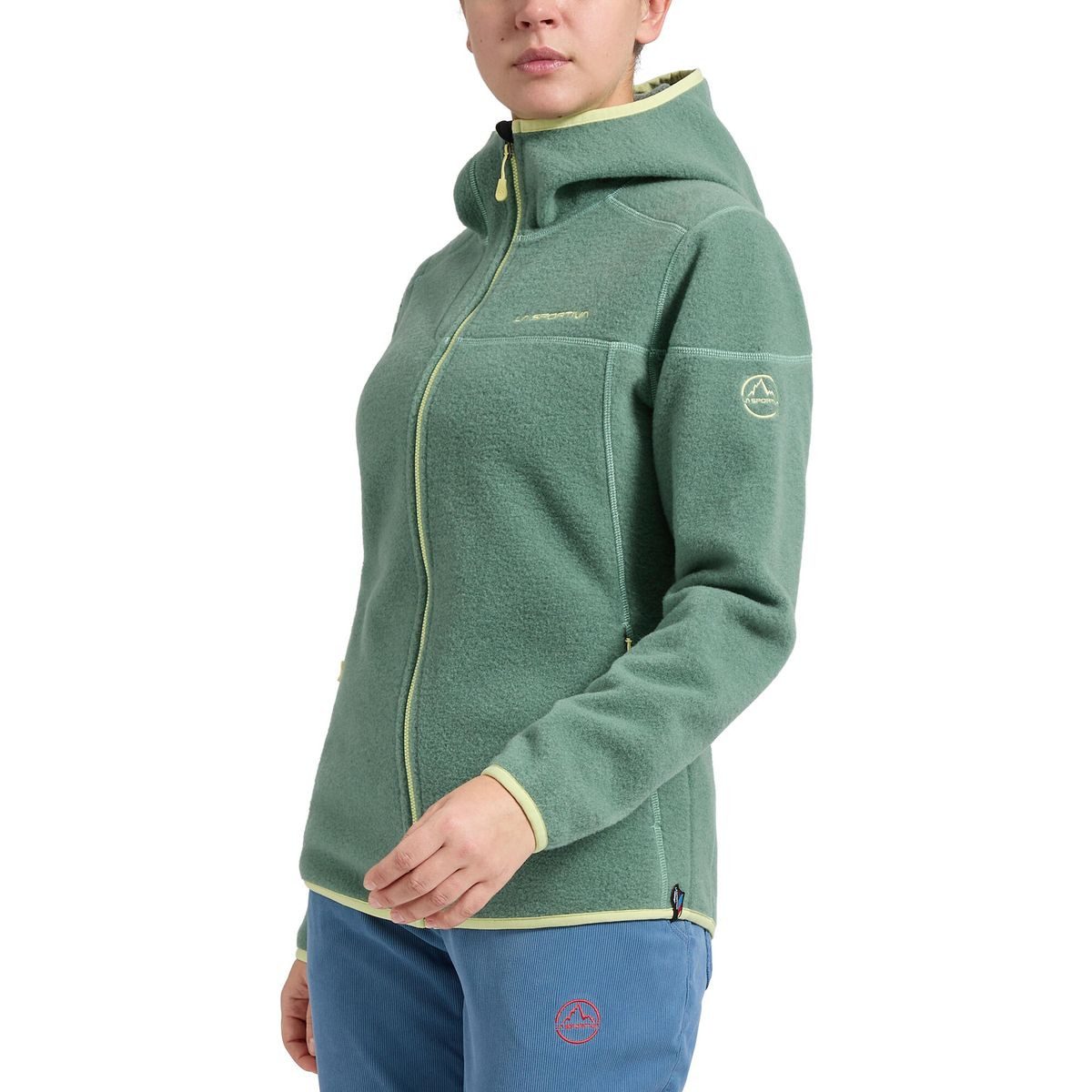 La Sportiva Sweatshirt Iride Hoody Women Der Iride Hoody ist eine superbequeme, leichte Thermojacke, die sich