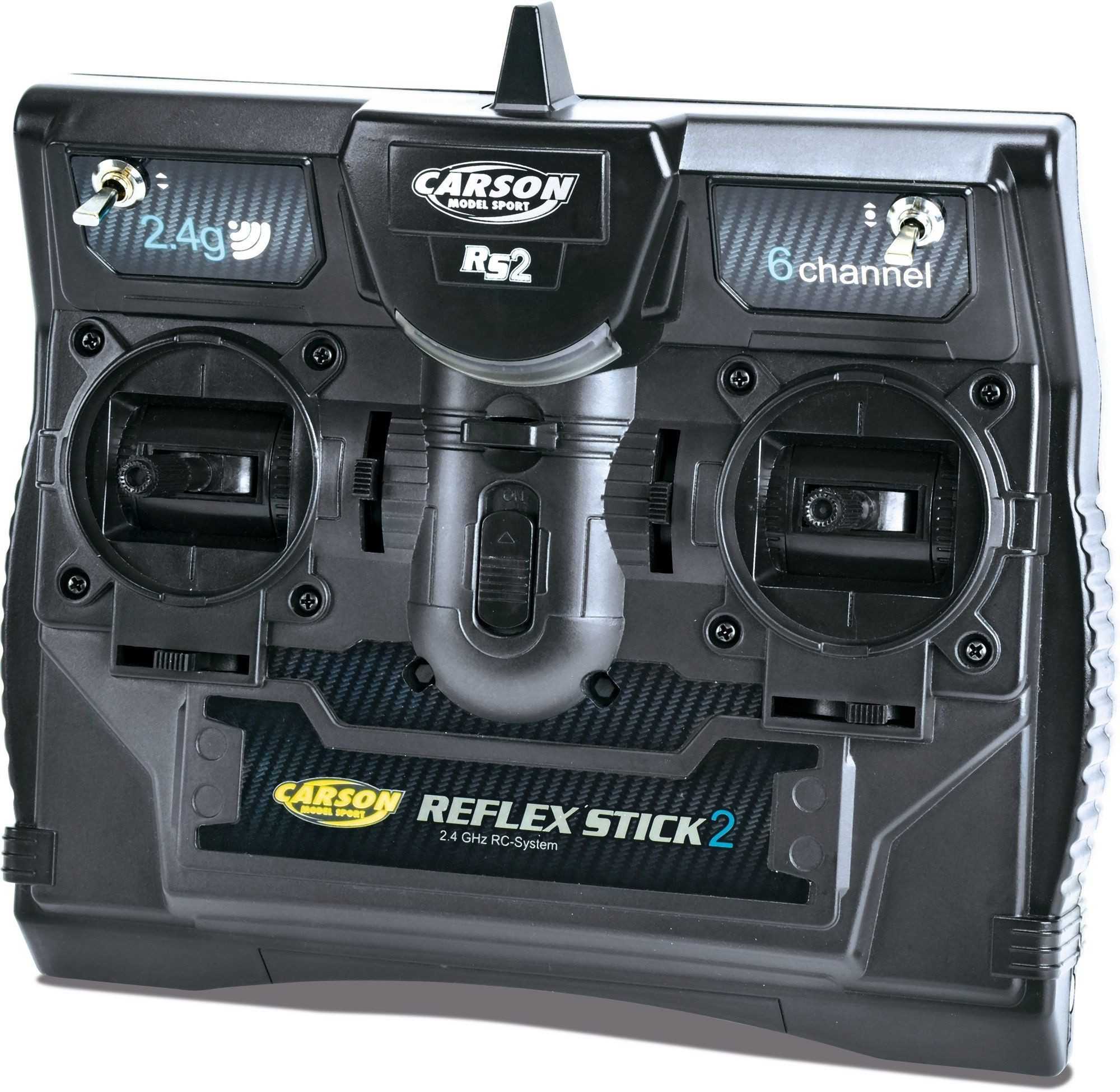 CARSON Carson FS 6 Kanal Fernsteuerung 2,4GHz Reflex Stick 2 RC-Fernsteuerung