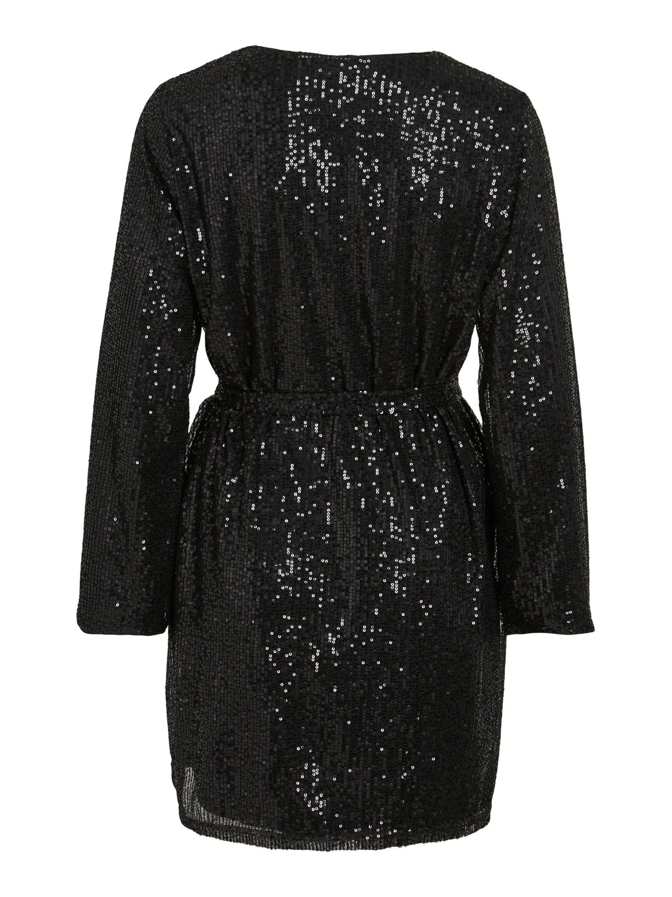 VILA Sommerkleid GLITAS (1-tlg) Pailletten mehr
