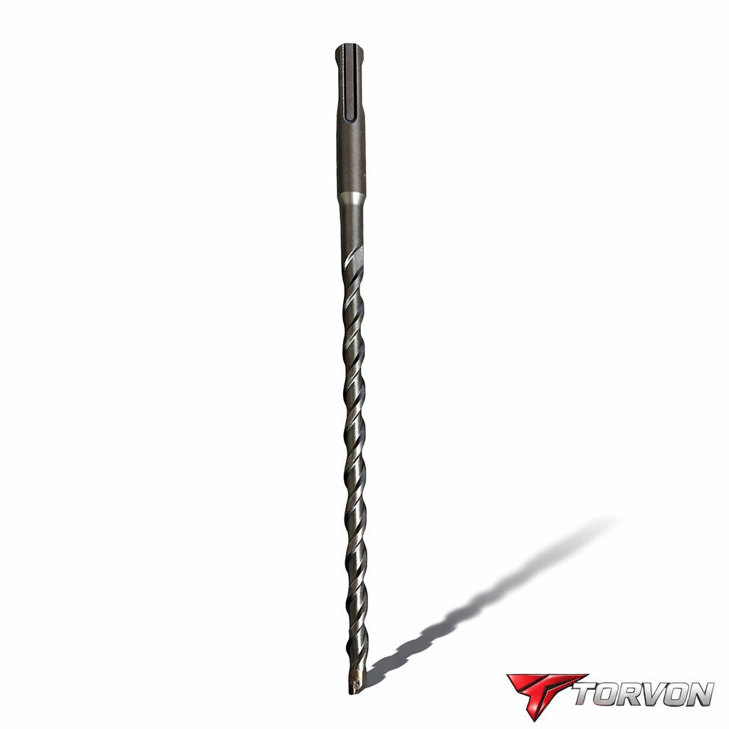 Torvon Dübel-Set Nageldübel mit Kragen und SDS-plus Betonbohrer für Beton und Mauerwerk, (100-tlg) – Bild 4 von 5
