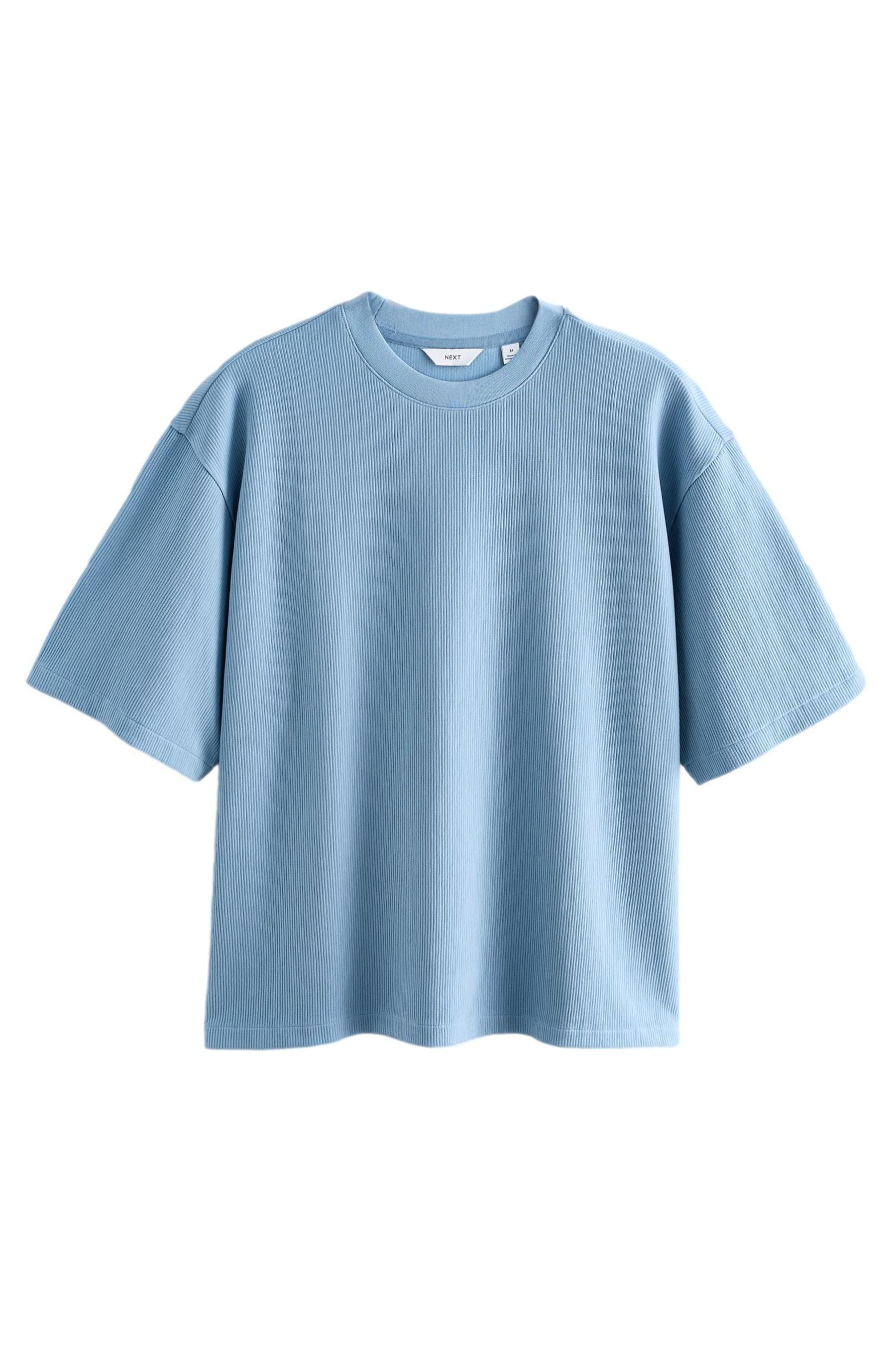 Next T-Shirt EDIT strukturiertes, kastiges T-Shirt (1-tlg)