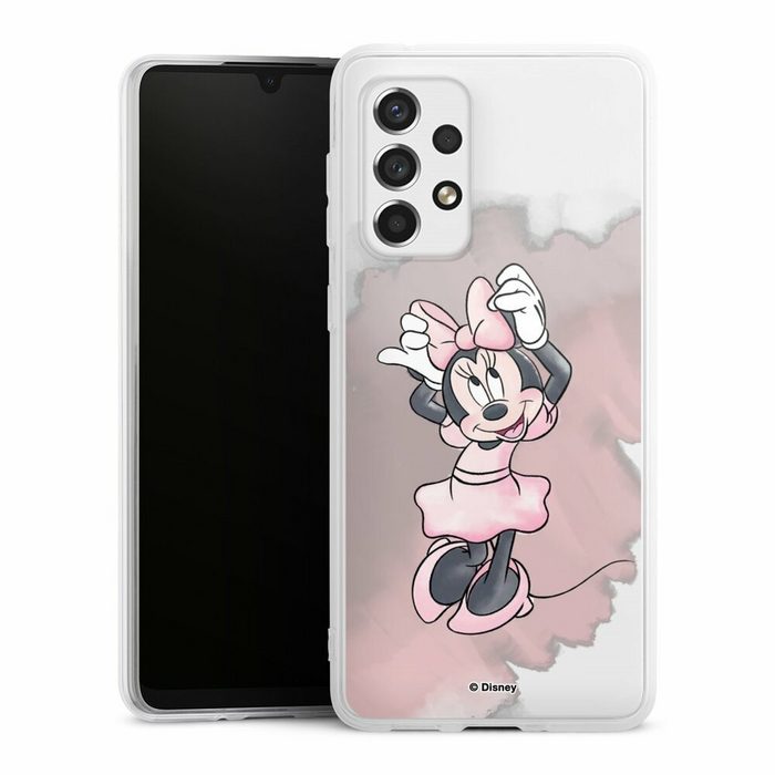 DeinDesign Handyhülle Mickey & Minnie Mouse Disney Motiv ohne Hintergrund Samsung Galaxy A33 5G Silikon Hülle Bumper Case Handy Schutzhülle