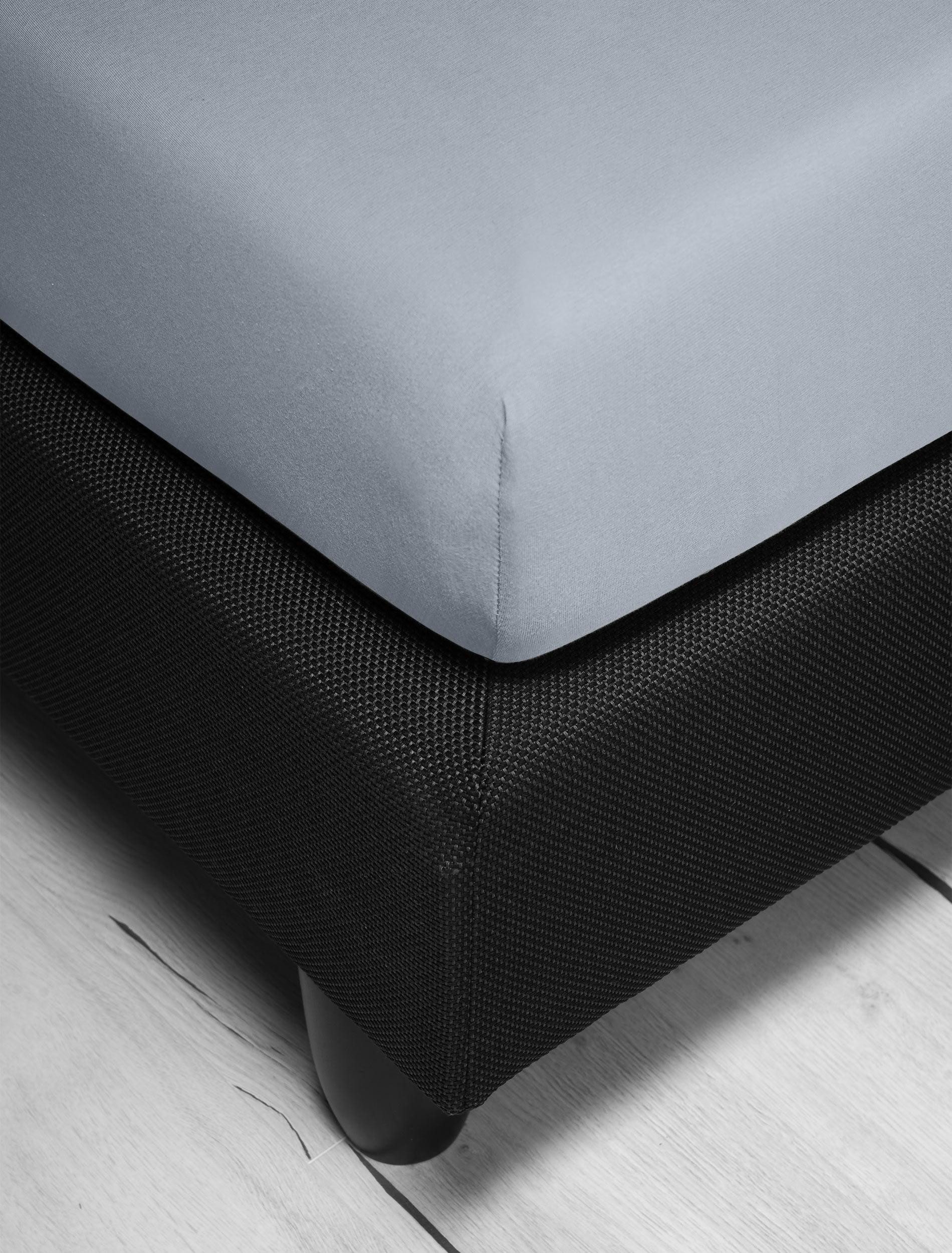 Irisette Spannbettlaken Porto 20, Jersey, Gummizug: rundum, (1 Stück), besonders elastisch