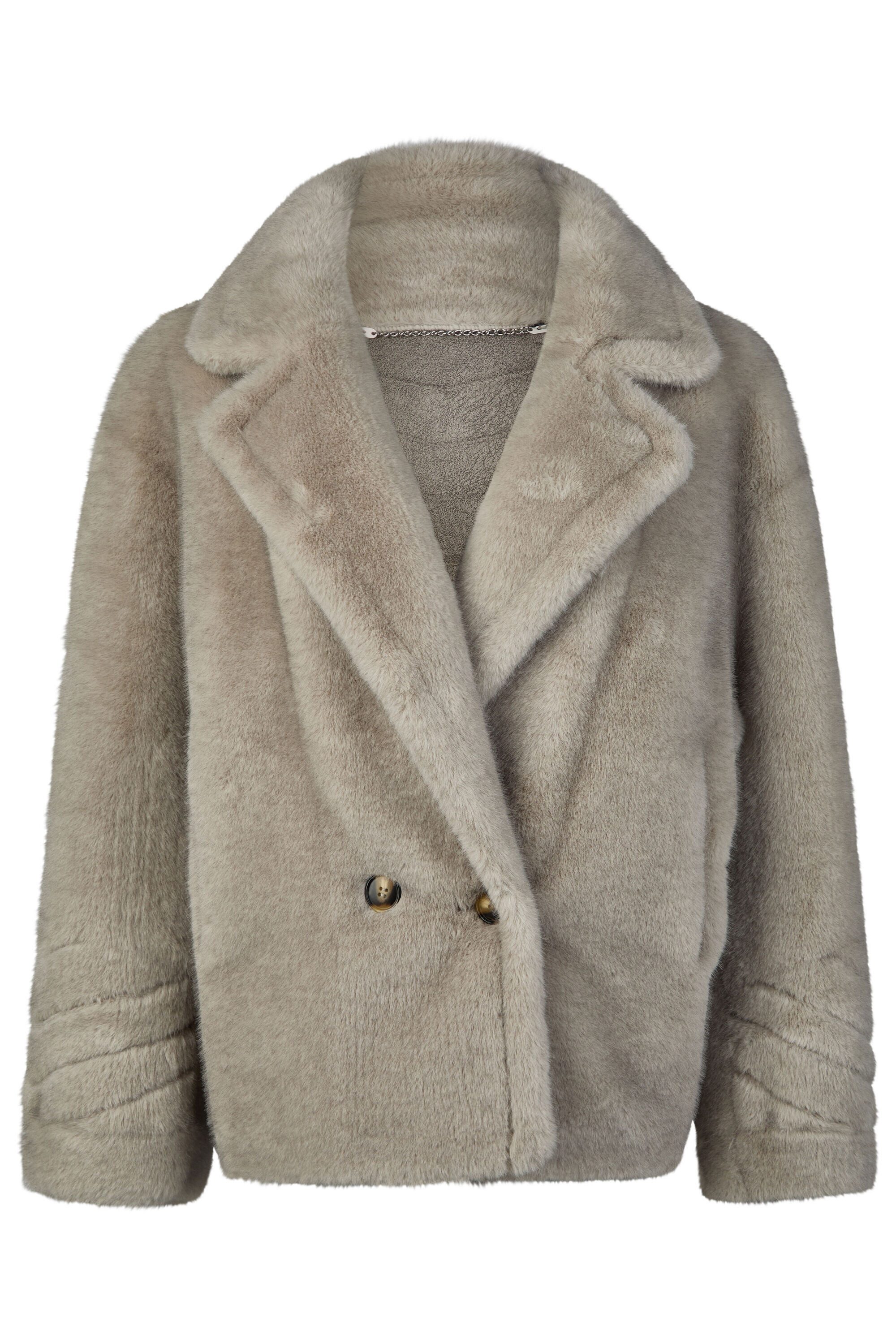 White Label Winterjacke (1-St) aus softem Webpelz