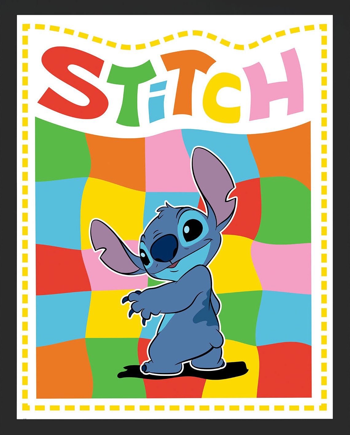 Poster PM 510 - Stitch - Mosaik - Miniposter 40x50 cm