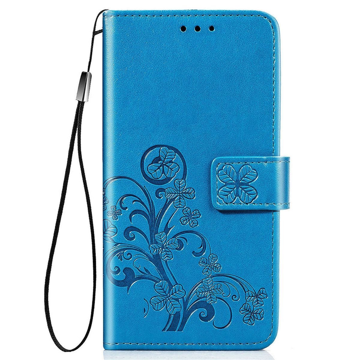 König Design Handyhülle Samsung Galaxy A02s, Schutzhülle Schutztasche Case Cover Etuis Wallet Klapptasche Bookstyle