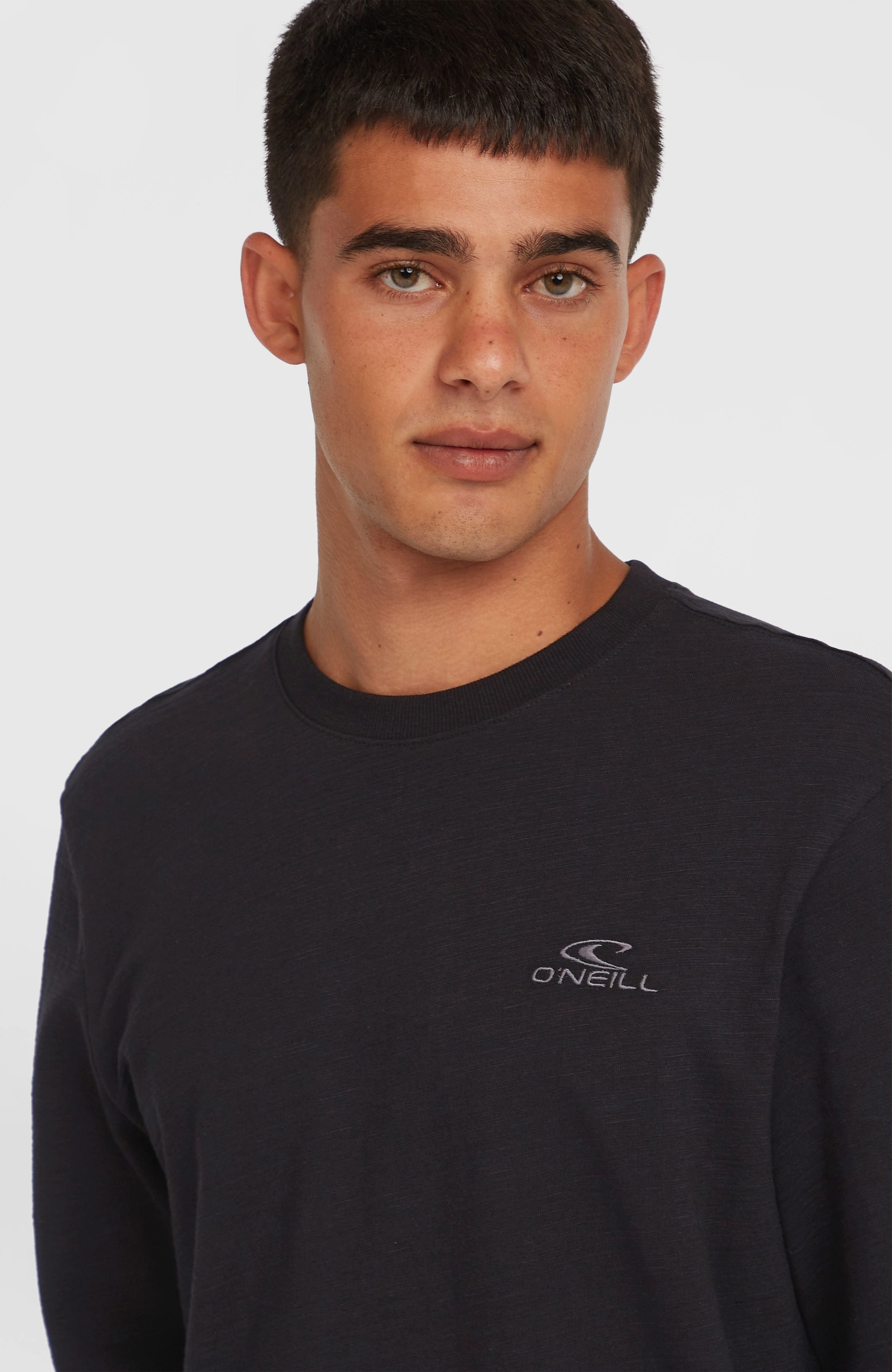 O'Neill T-Shirt O'NEILL L/SLV T-SHIRT mit langem Ärmel, aus Slub-Jersey