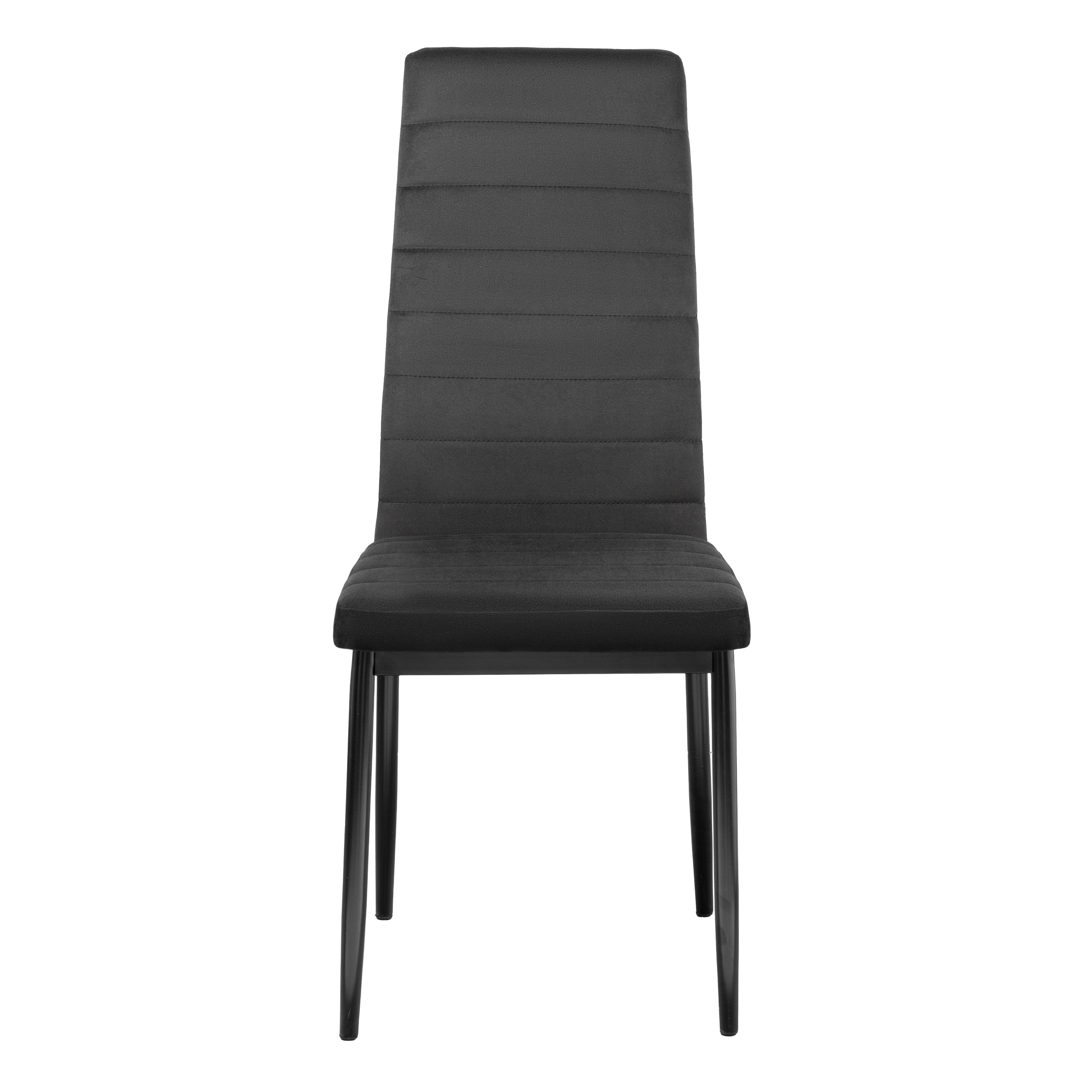 Furnify Esszimmerstuhl Küchenstuhl HYGGE Komfortabler Veloursstuhl für Küche & Esszimmer (Set, 1 St), mit Rückenlehne
