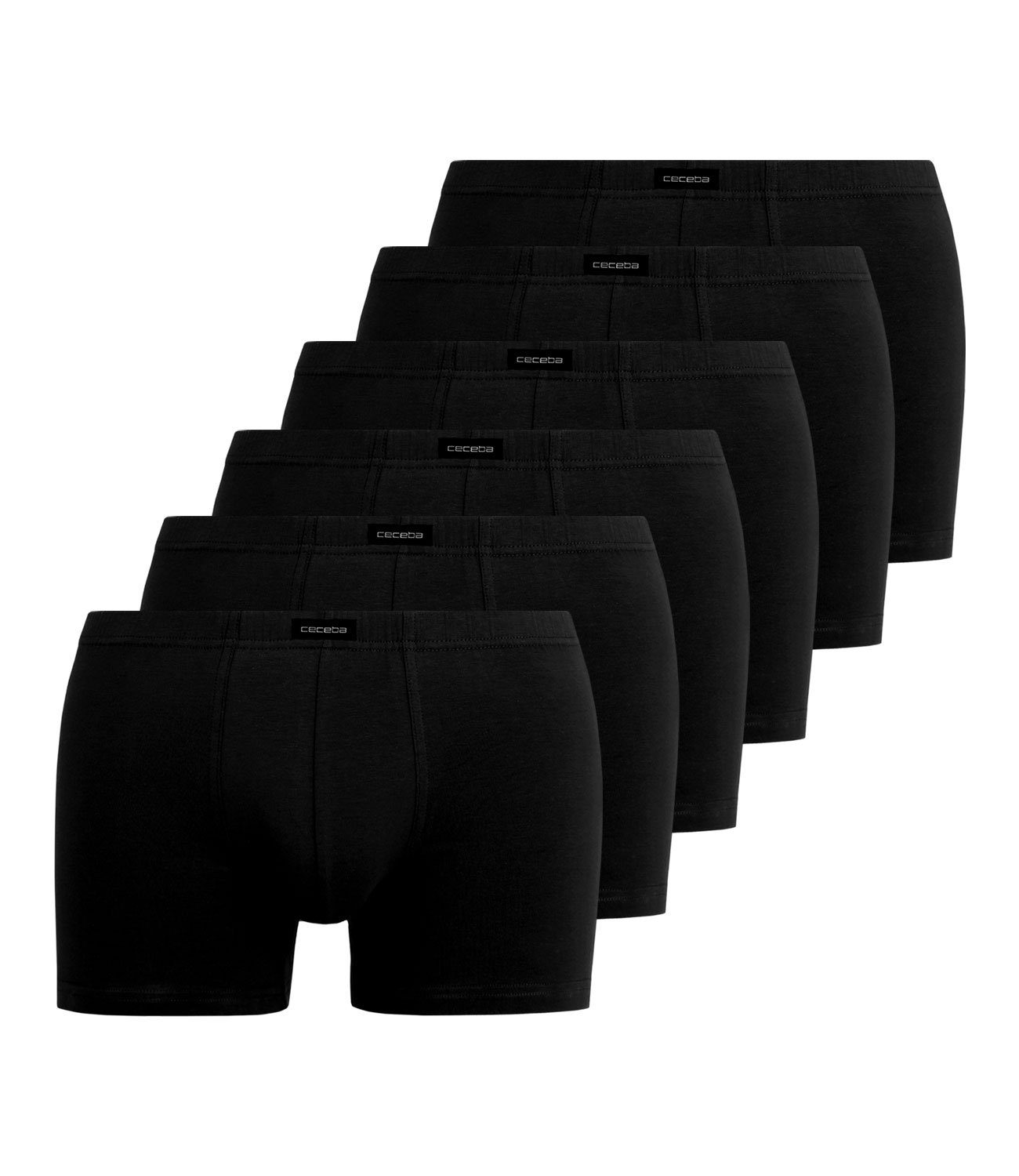 CECEBA Trunk Boxershorts (6-St) mit doppeltem Frontbereich ohne Eingriff