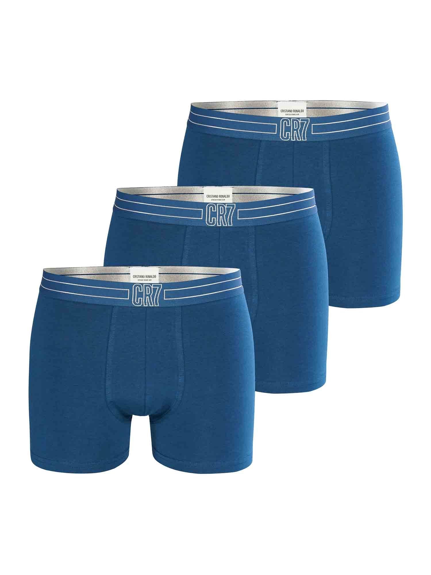 CR7 Retro Pants Herren Männer 8 Boxershorts (3-St) Multipack Pants Retro Multi Trunks