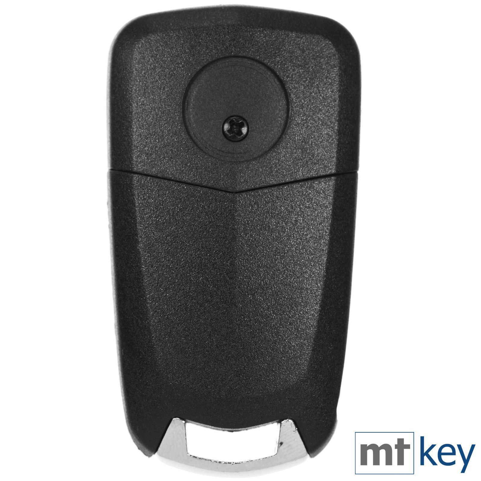 mt-key 2 Tasten Auto Klappschlüssel Funk Fernbedienung + 1x passende CR2032 Knopfzelle, CR2032 (3 V), für CORSA D ANTARA ZAFIRA B ASTRA H TIGRA
