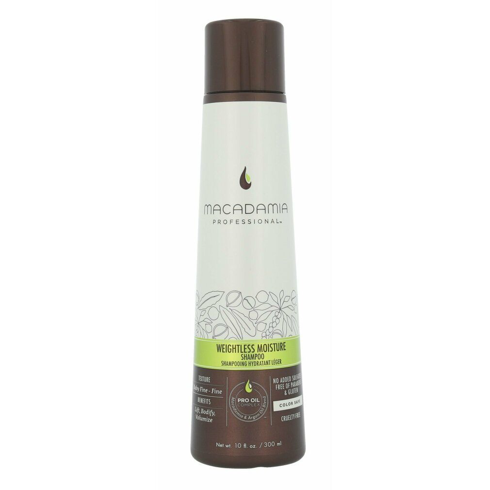 300ml Macadamia Shampoo Weightless Macadamia Haarshampoo Professional Moisture